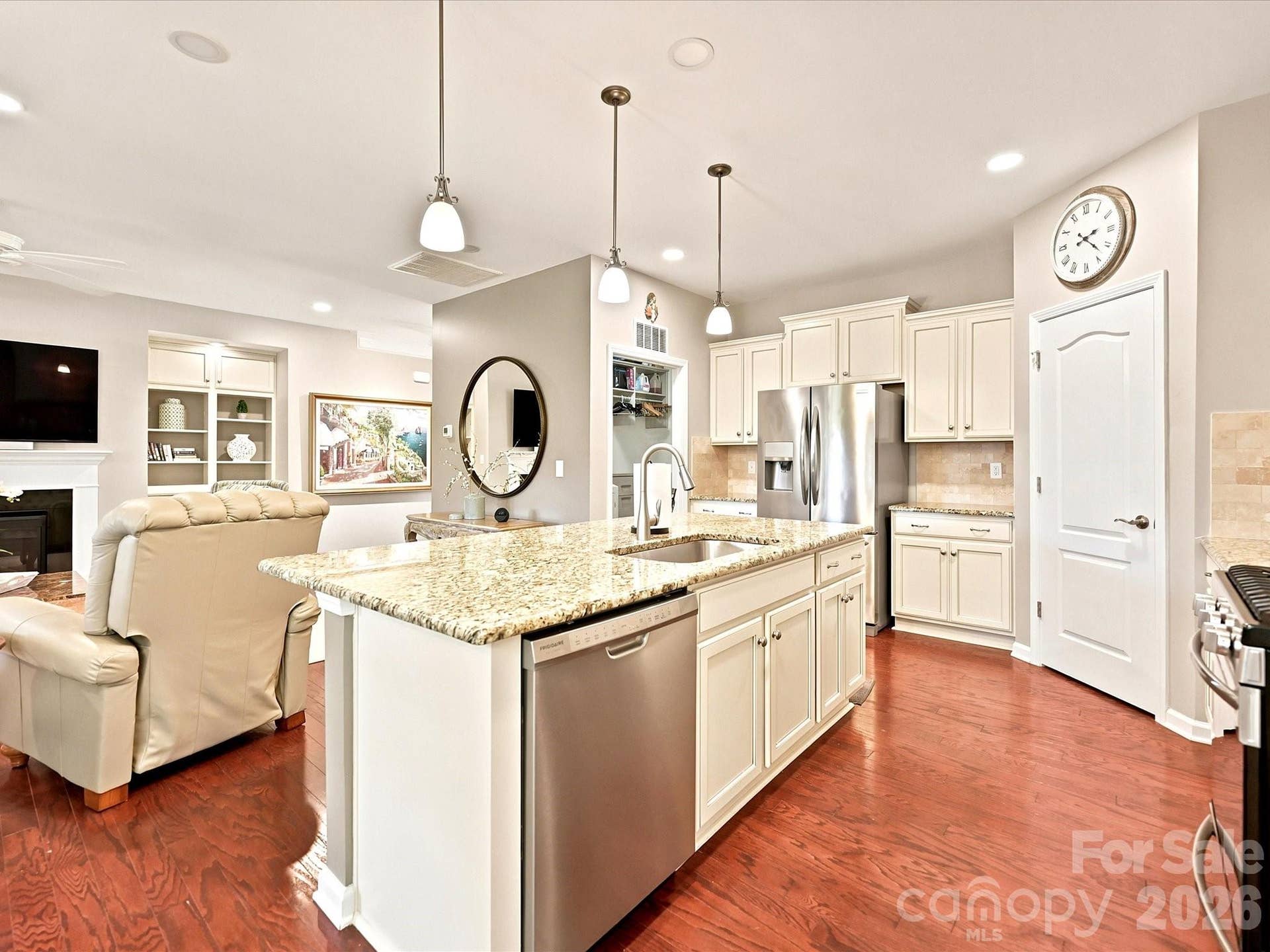 Kitchen island with great prep space