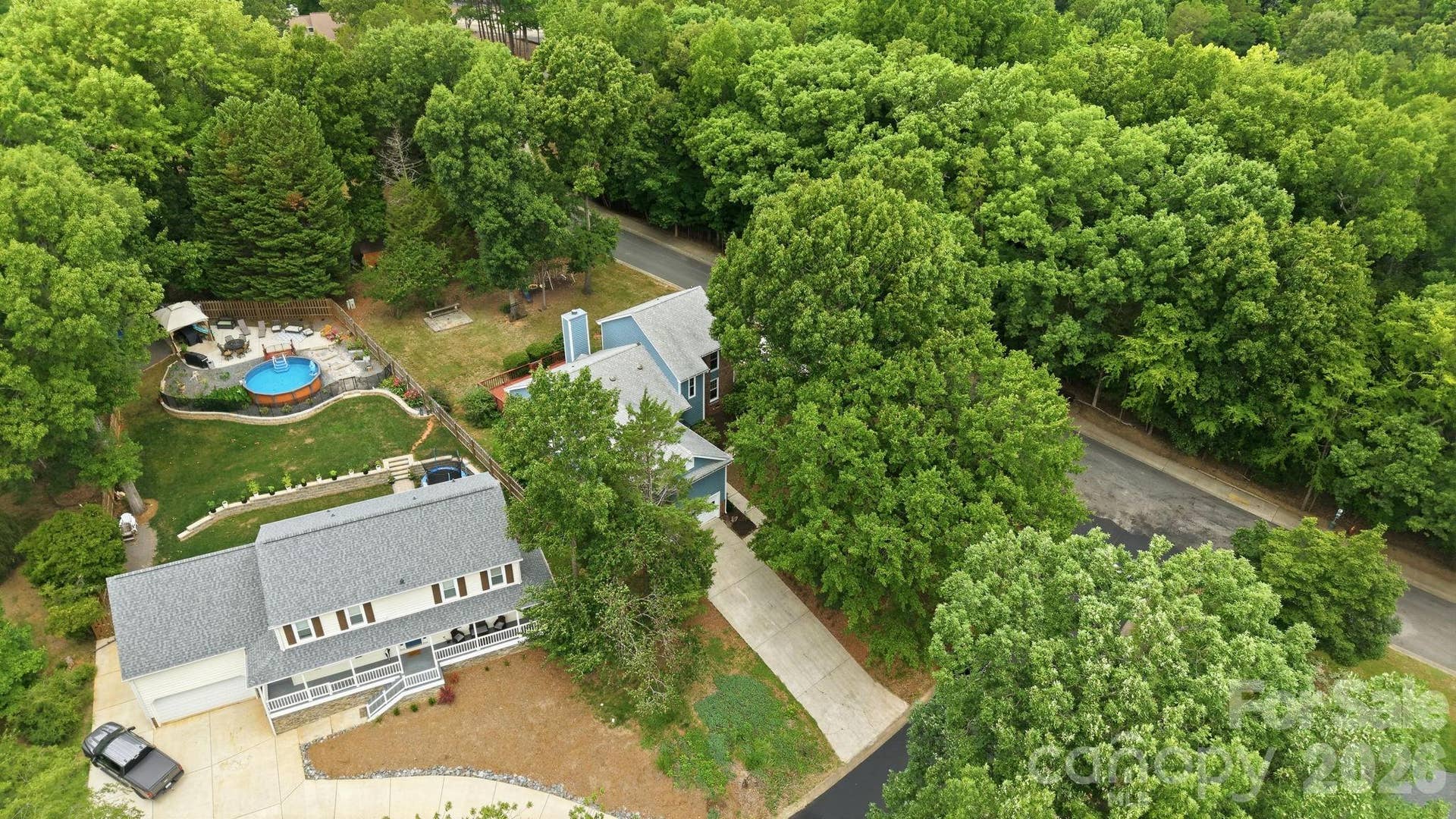 7038 Chelsea Day Lane, Tega Cay, SC 29708 Ariel View Front