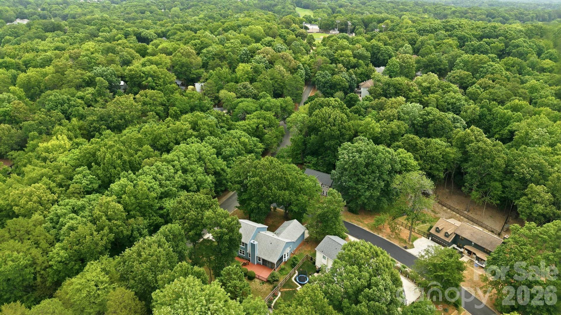 7038 Chelsea Day Lane, Tega Cay, SC 29708 Aerial View Back
