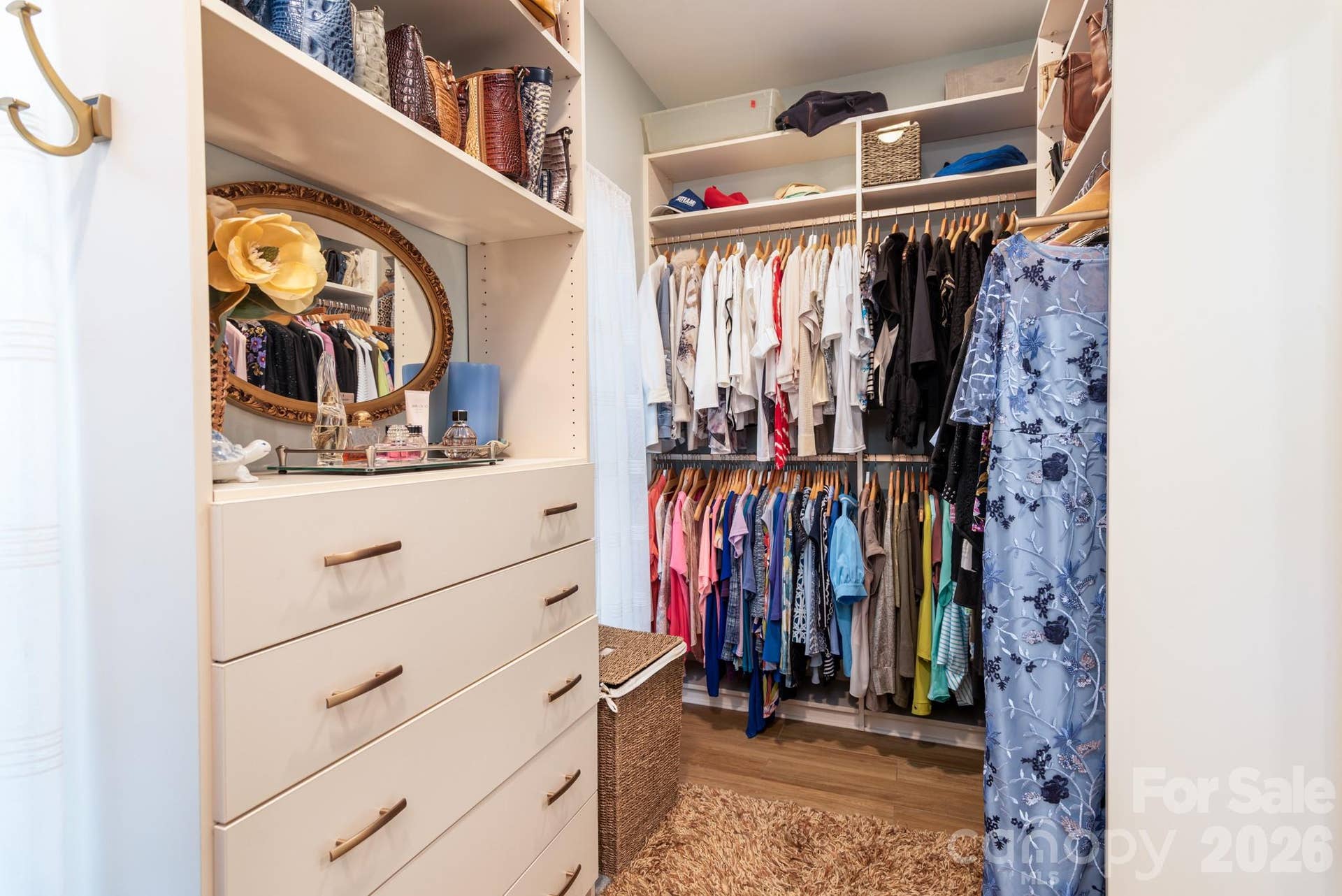 Primary bedroom closet