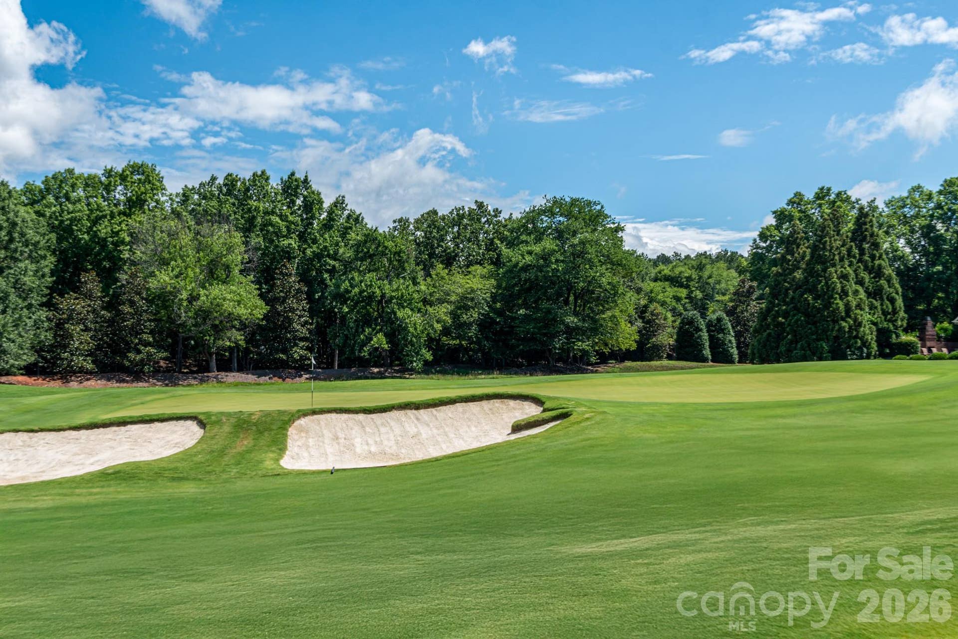View from porch of 14th Green