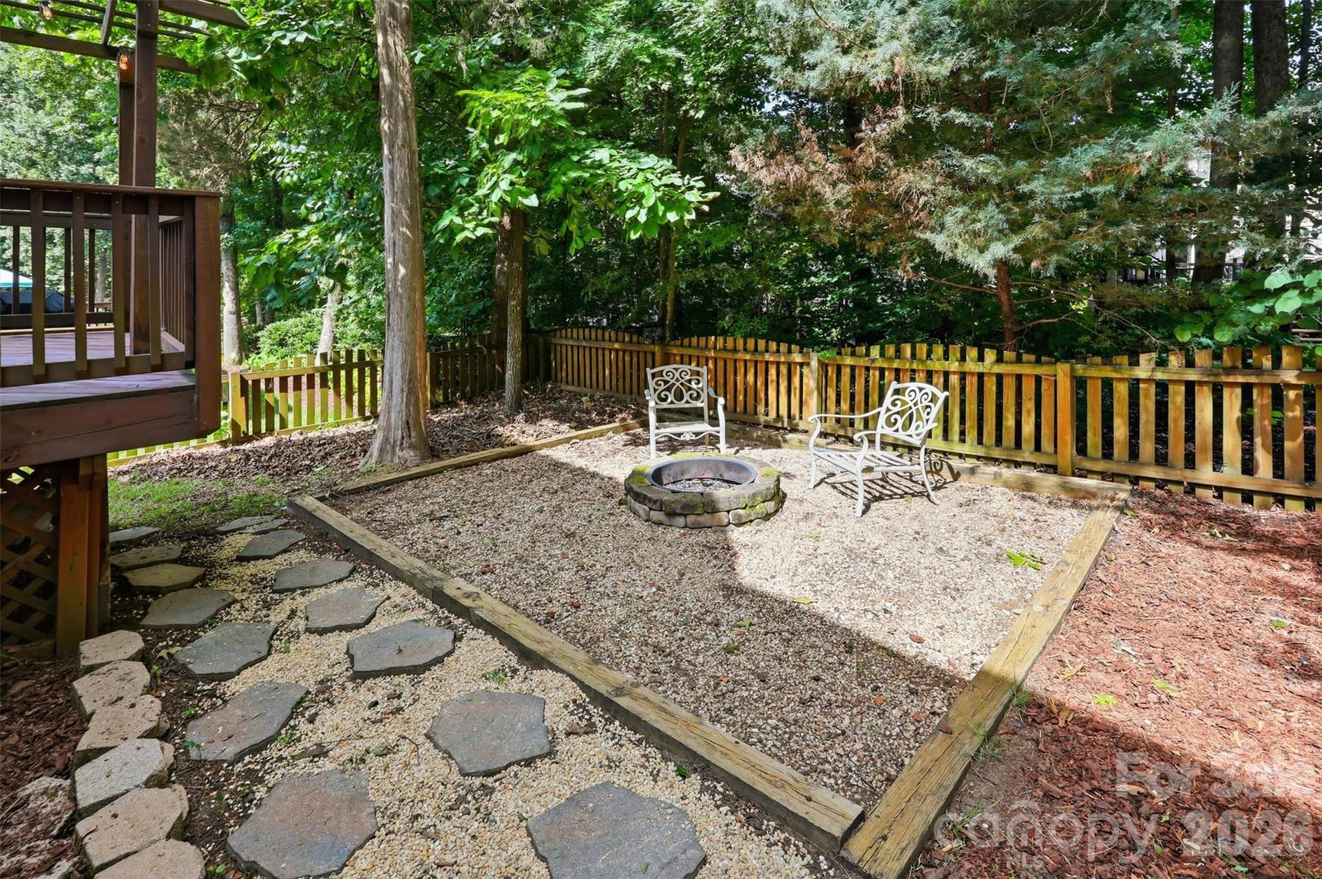 6832 Charter Hills Road, Charlotte, NC 28277 Dedicated fire pit area!