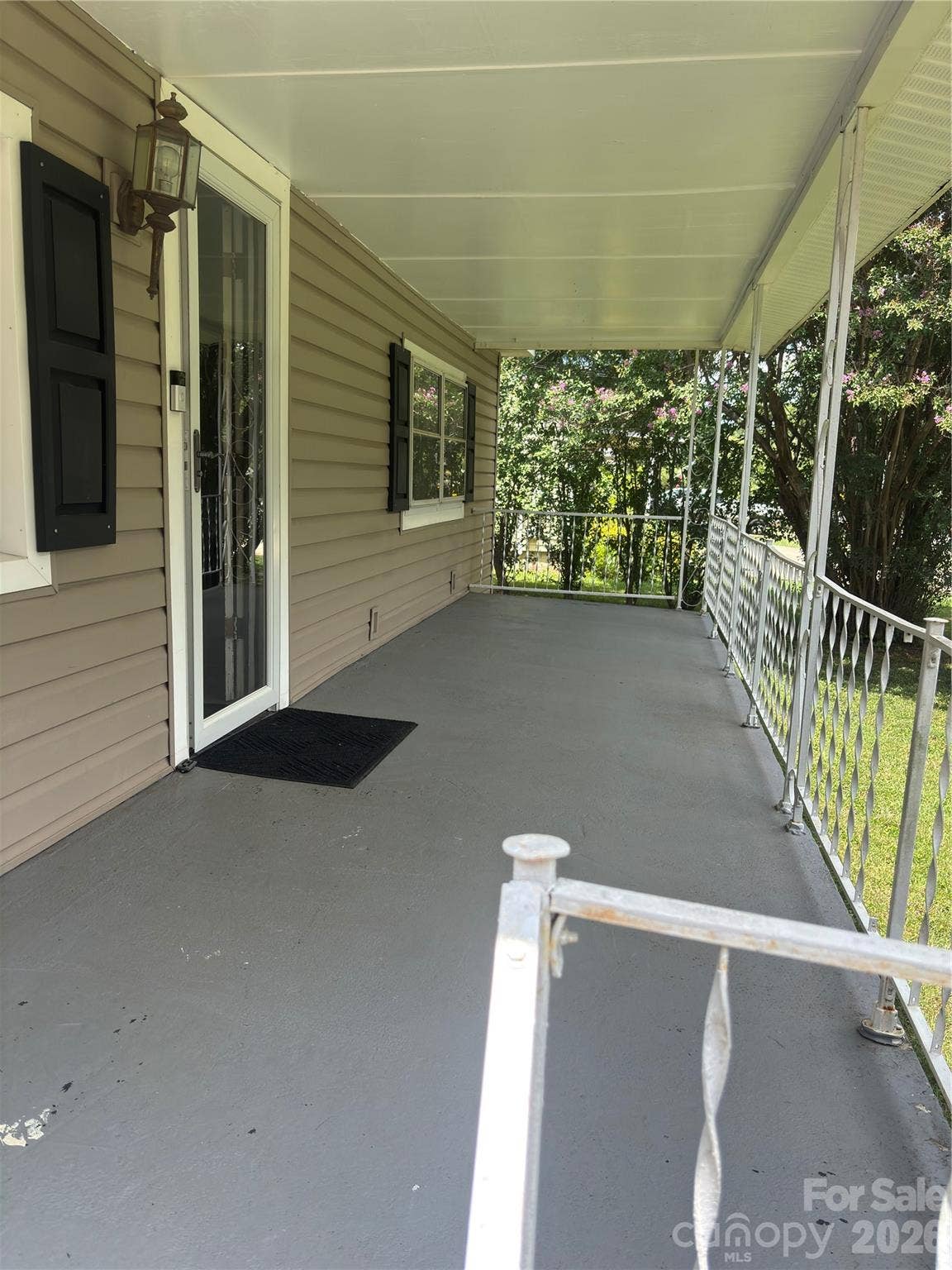 Spacious Covered Front Porch