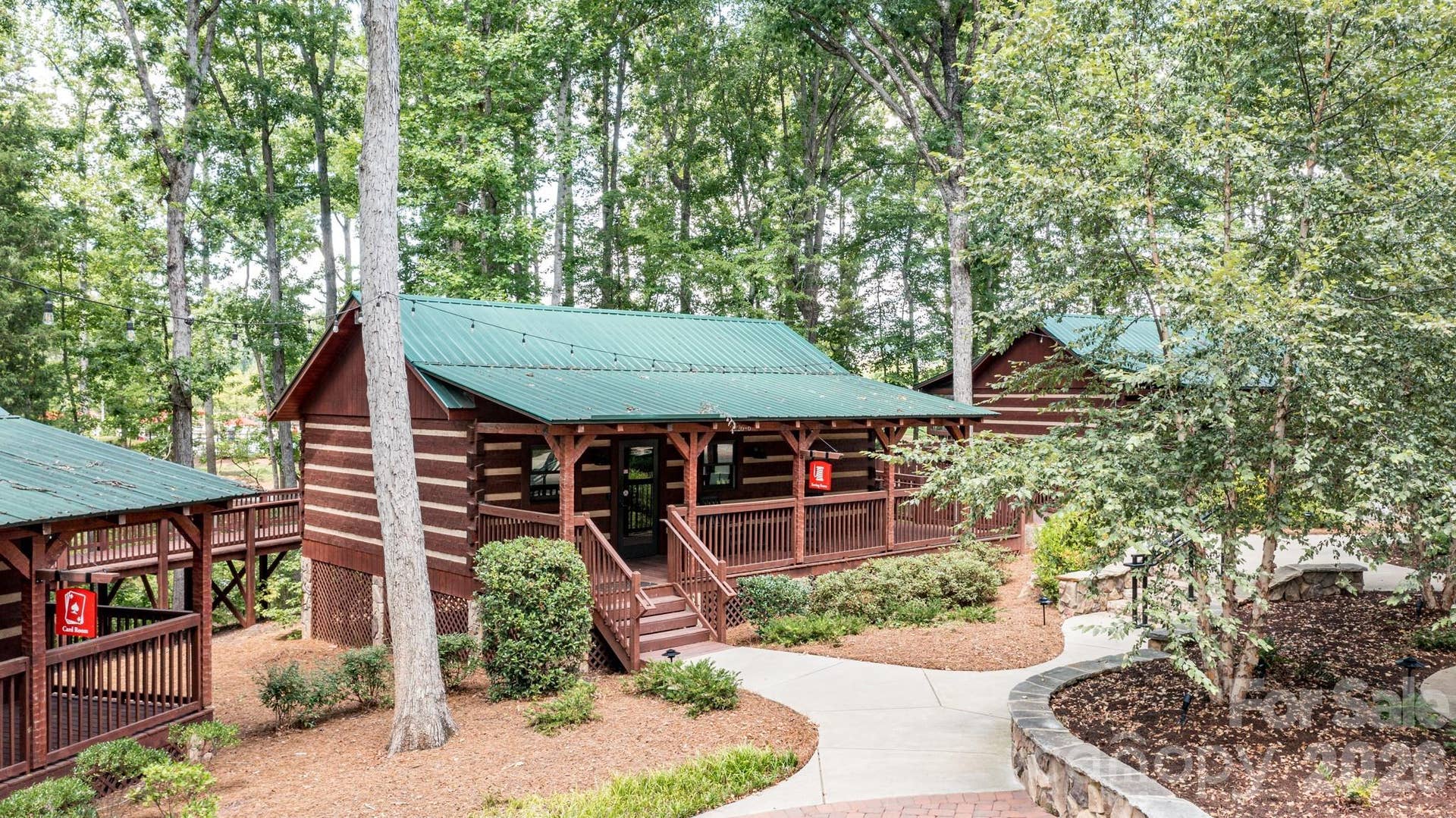 "Village Cabins" Host Smaller Venues such as Billiard Room, Library, Craft Room, Sewing Room, Card Room, Celebration Room, Fitness Classes, Business Center and Post Office