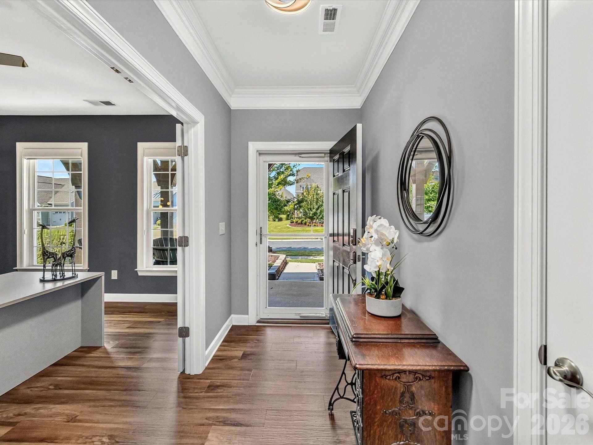 Foyer leads to Private Office