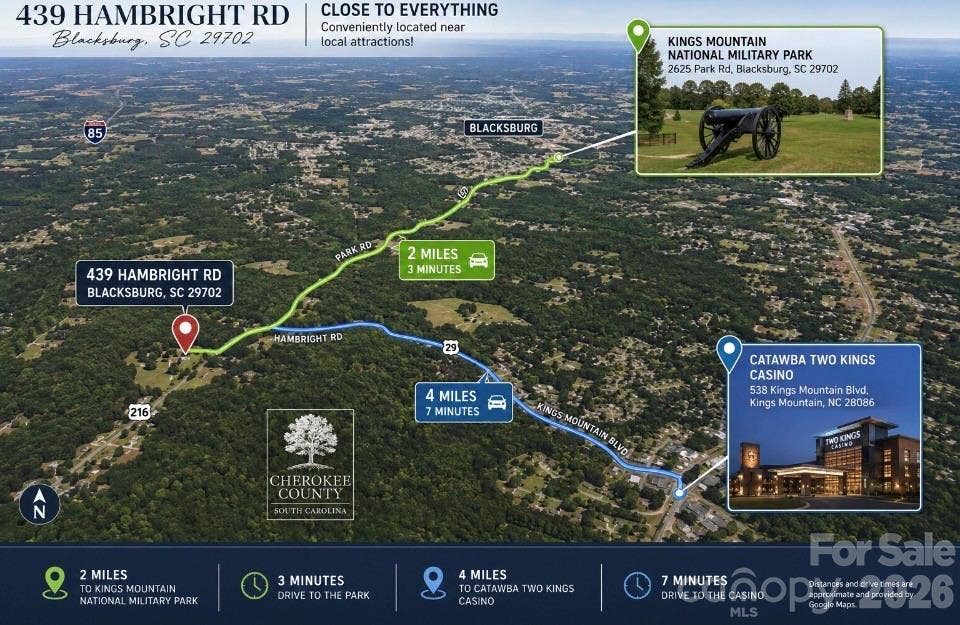 439 Hambright Road, Blacksburg, SC 29702 439 Hambright Road, Blacksburg, SC 29702