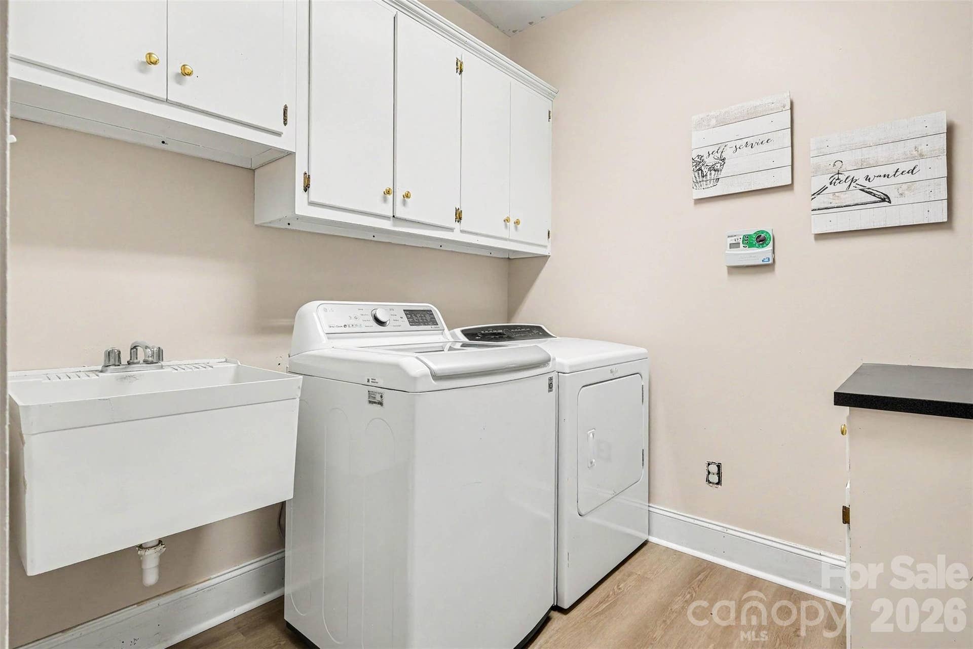 Upstairs Laundry Room