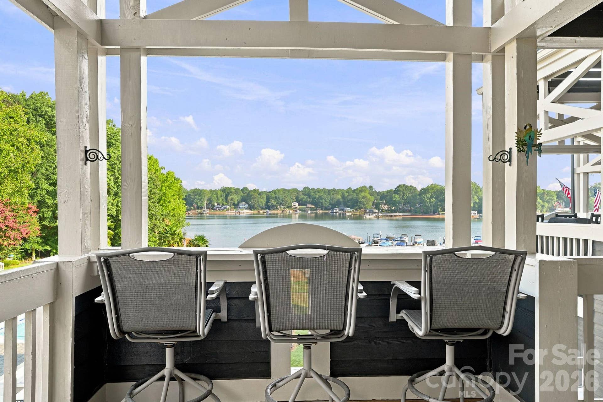 2135 Regatta Lane, #303, Denver, NC 28037 Morning or Evening drinks overlooking Lake Norman