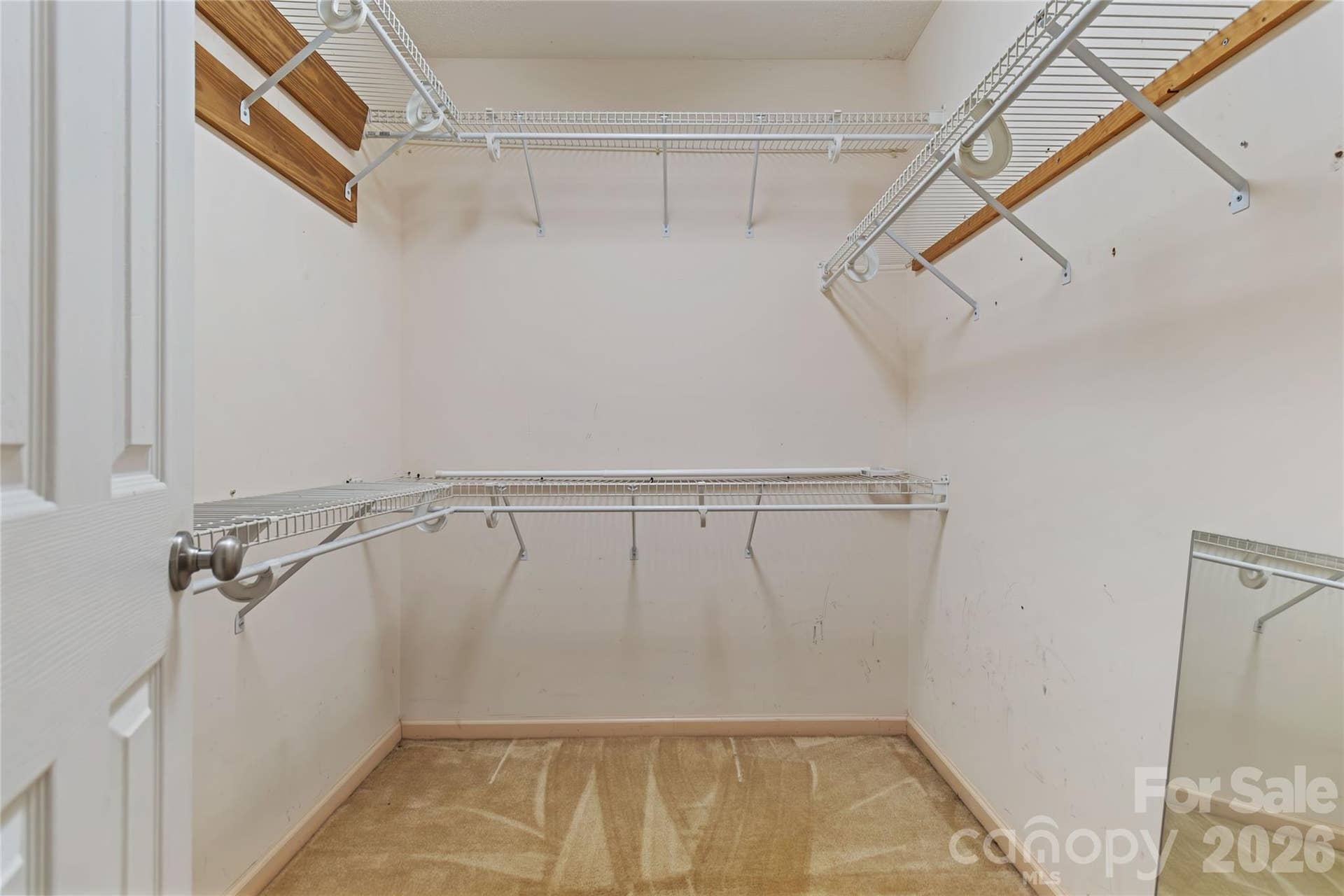 Closet and extra storage