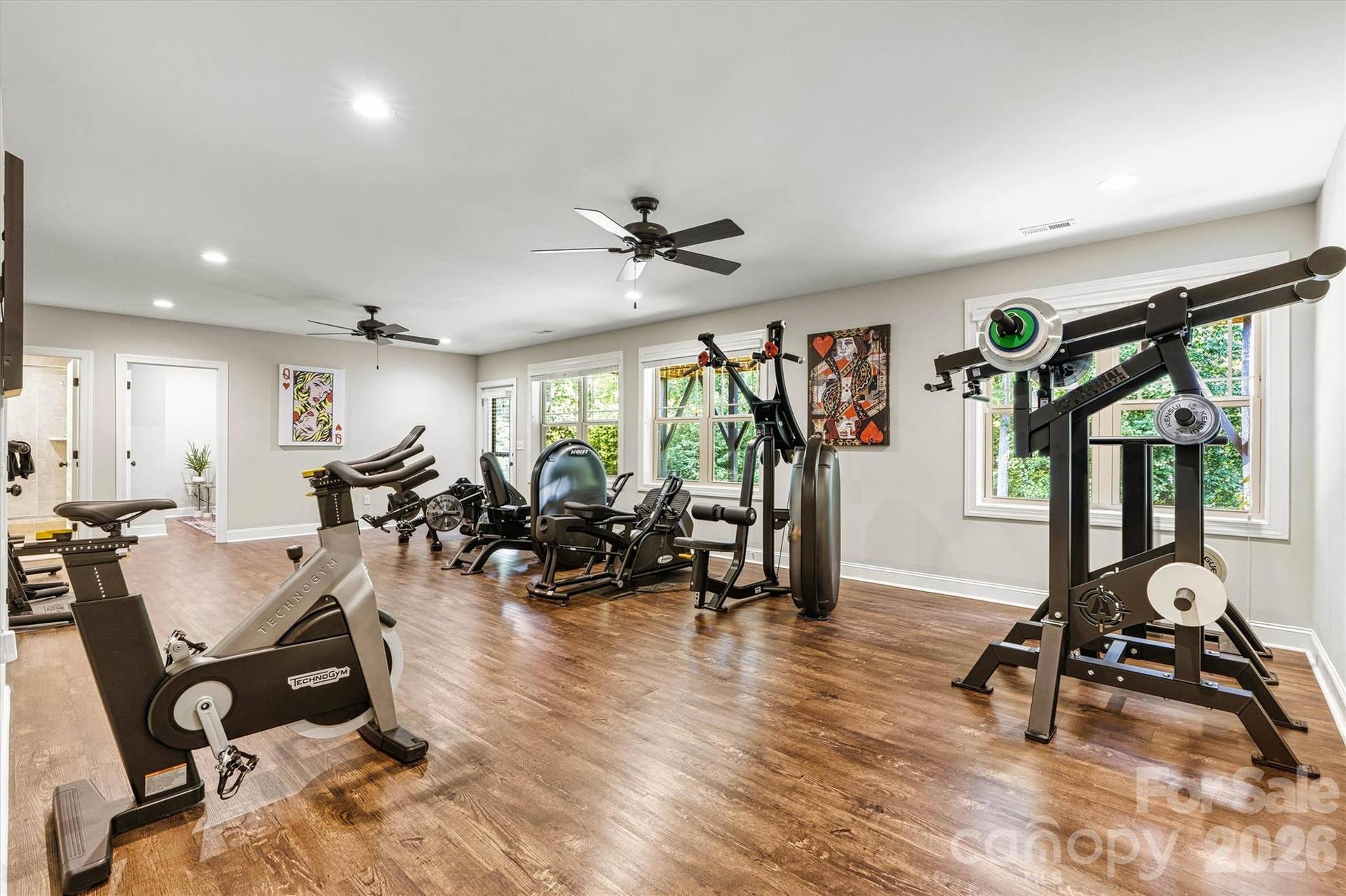 On the lower level, you will find plenty of space for recreation room, gym, crafting/hobbies, etc.