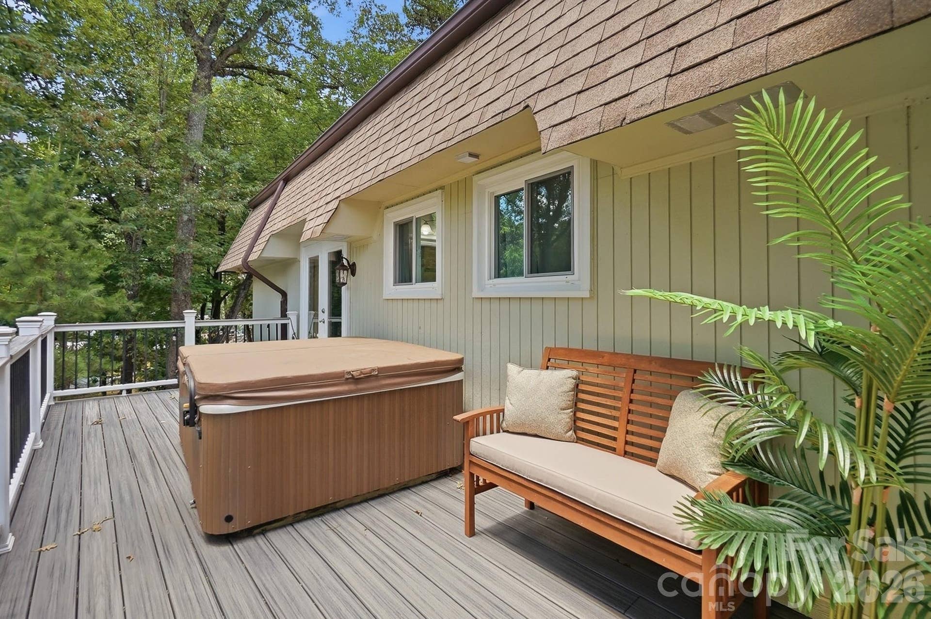 Relax and enjoy the views from your hot tub