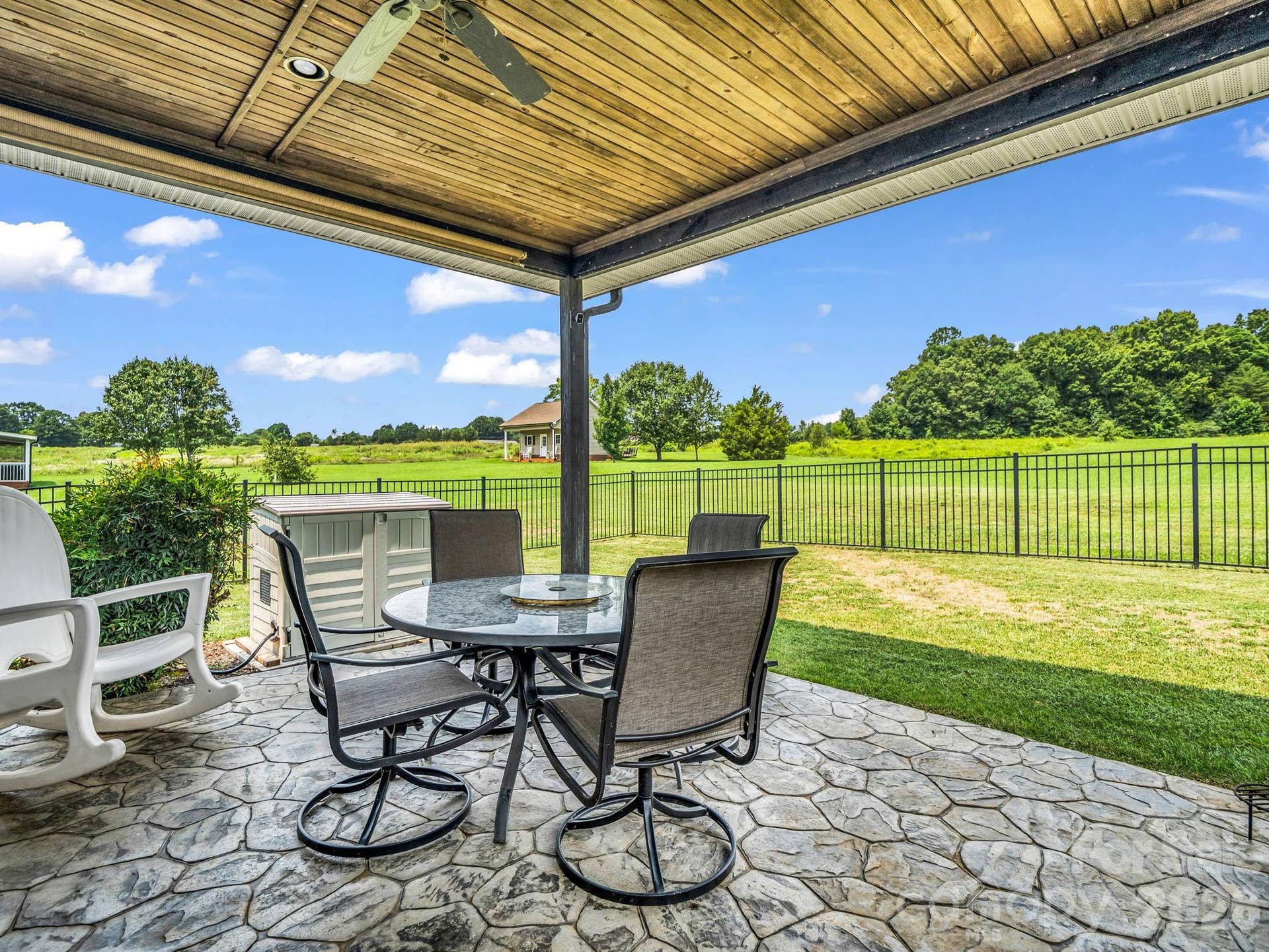 2630 Highway 182 Highway, Lincolnton, NC 28092 back patio