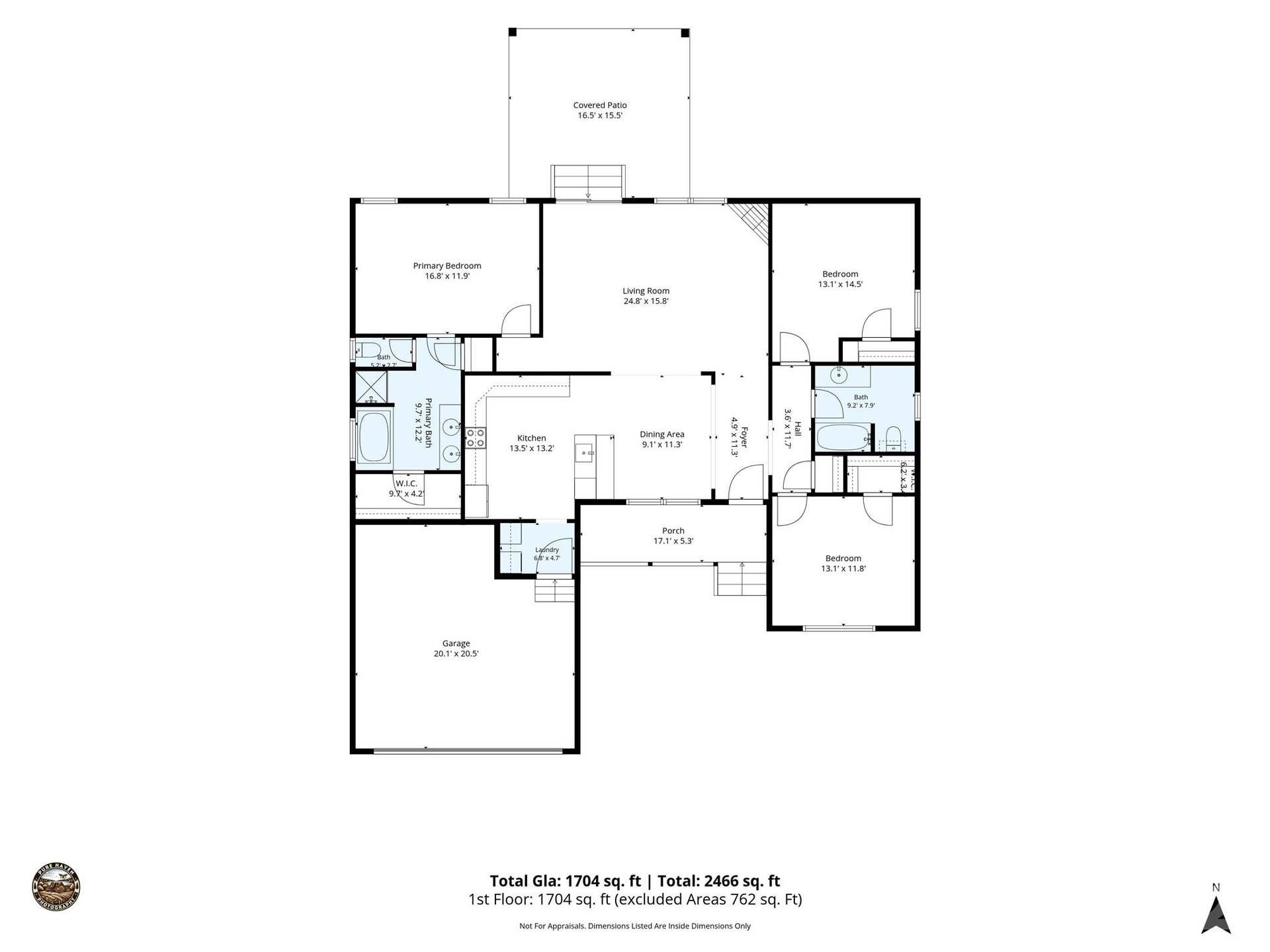 2630 Highway 182 Highway, Lincolnton, NC 28092 Floor Plan with room measurements
