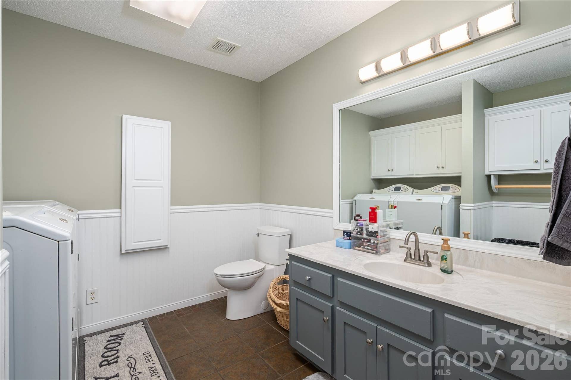 Half Bath & Laundry