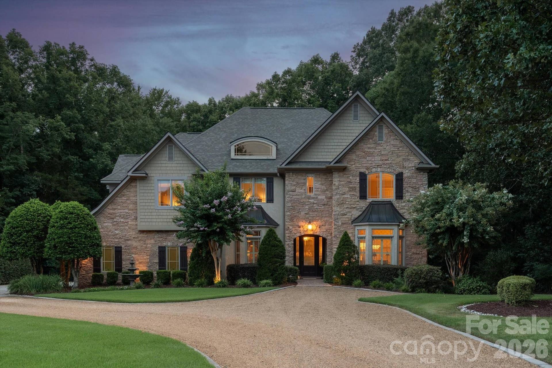 Welcome to the grand scale and classic Southern architecture of this custom estate built by (and for) James Custom Builder (as his personal residence).
