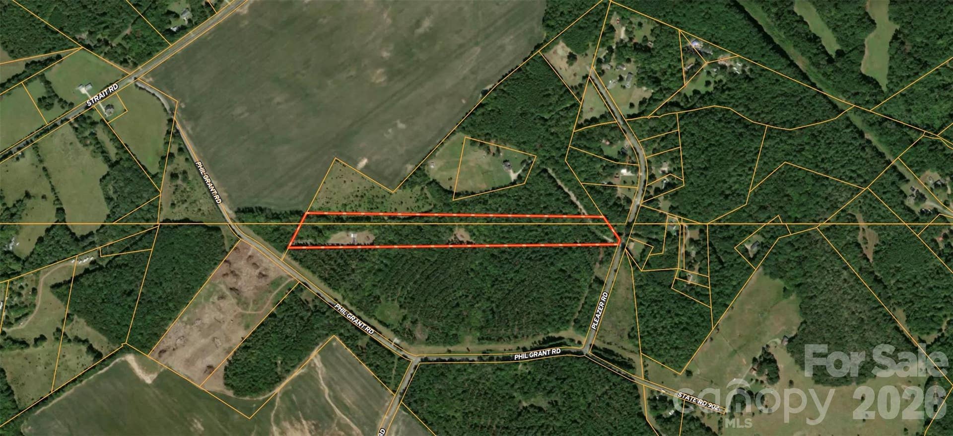 2597 Phil Grant Road, Rock Hill, SC 29730 Line for York/Chester county shown