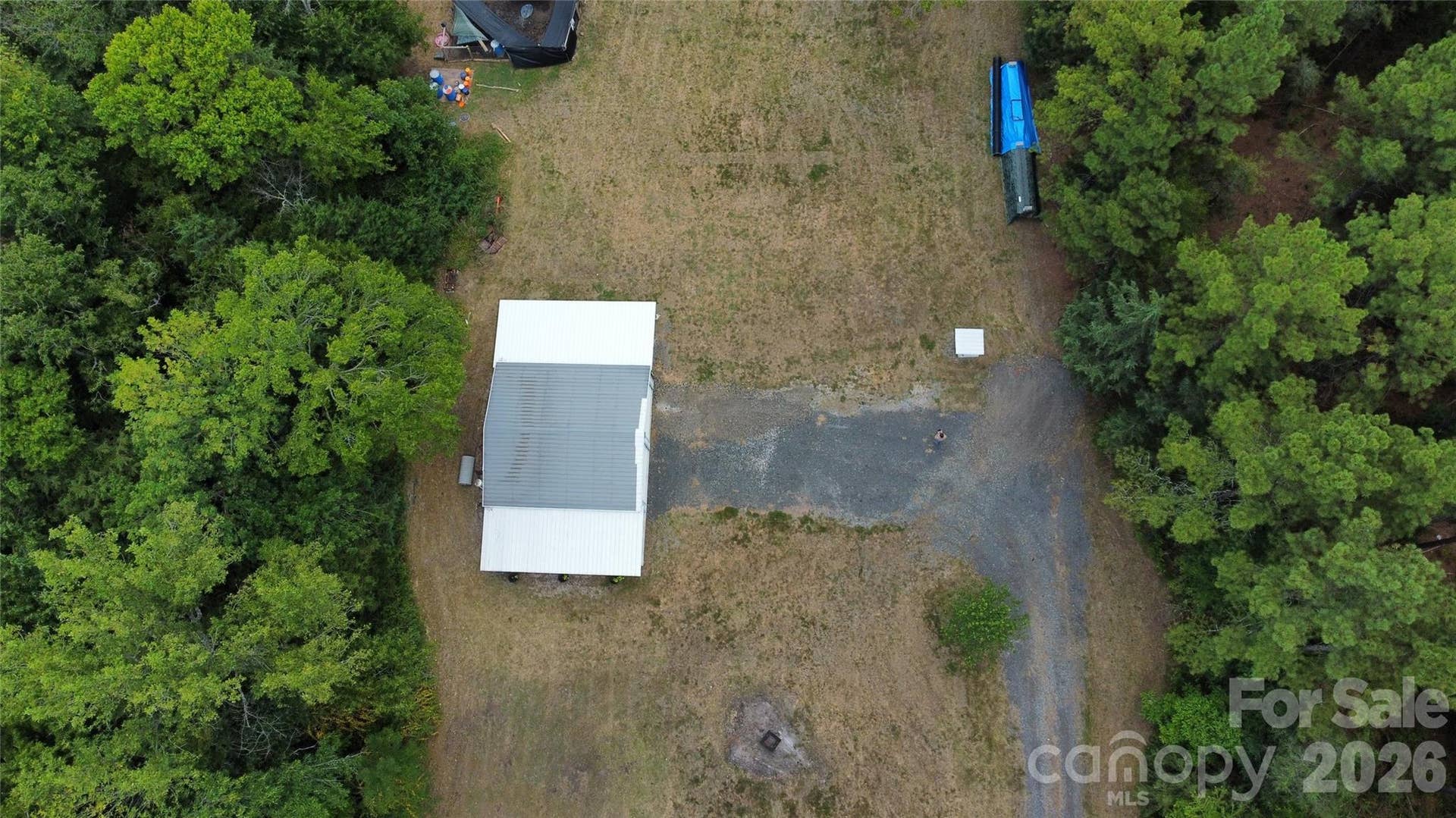2597 Phil Grant Road, Rock Hill, SC 29730 Direct sky view of Garage/Shop Phil Grant side