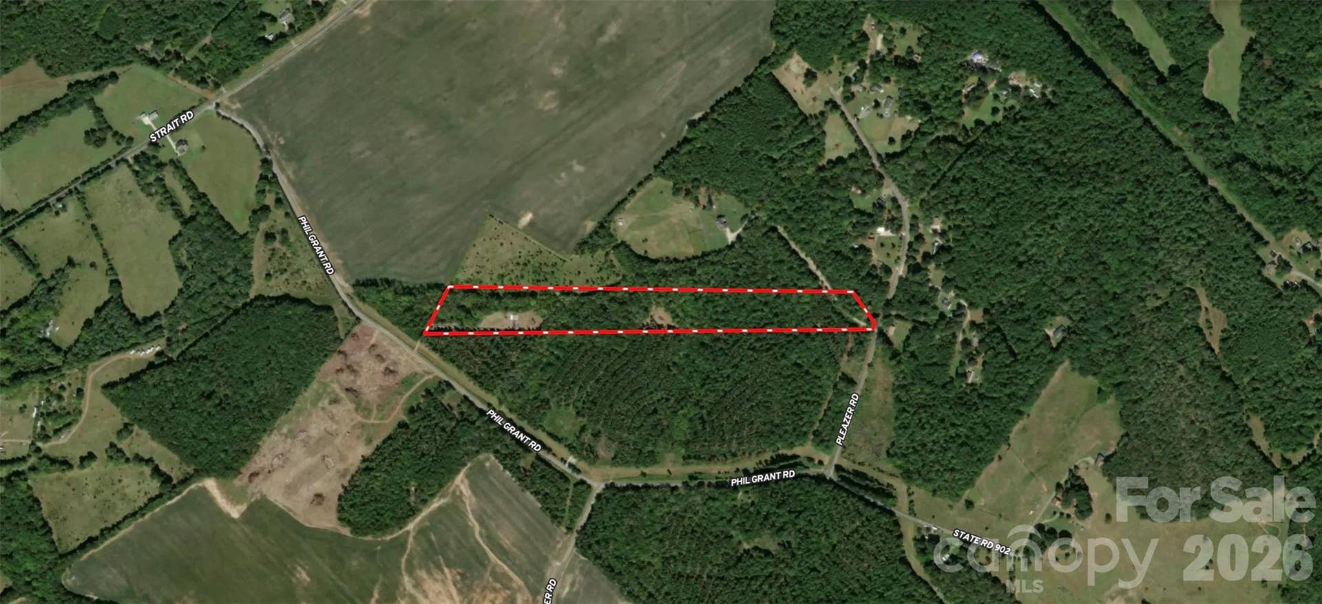 2597 Phil Grant Road, Rock Hill, SC 29730 Sky View of parcel