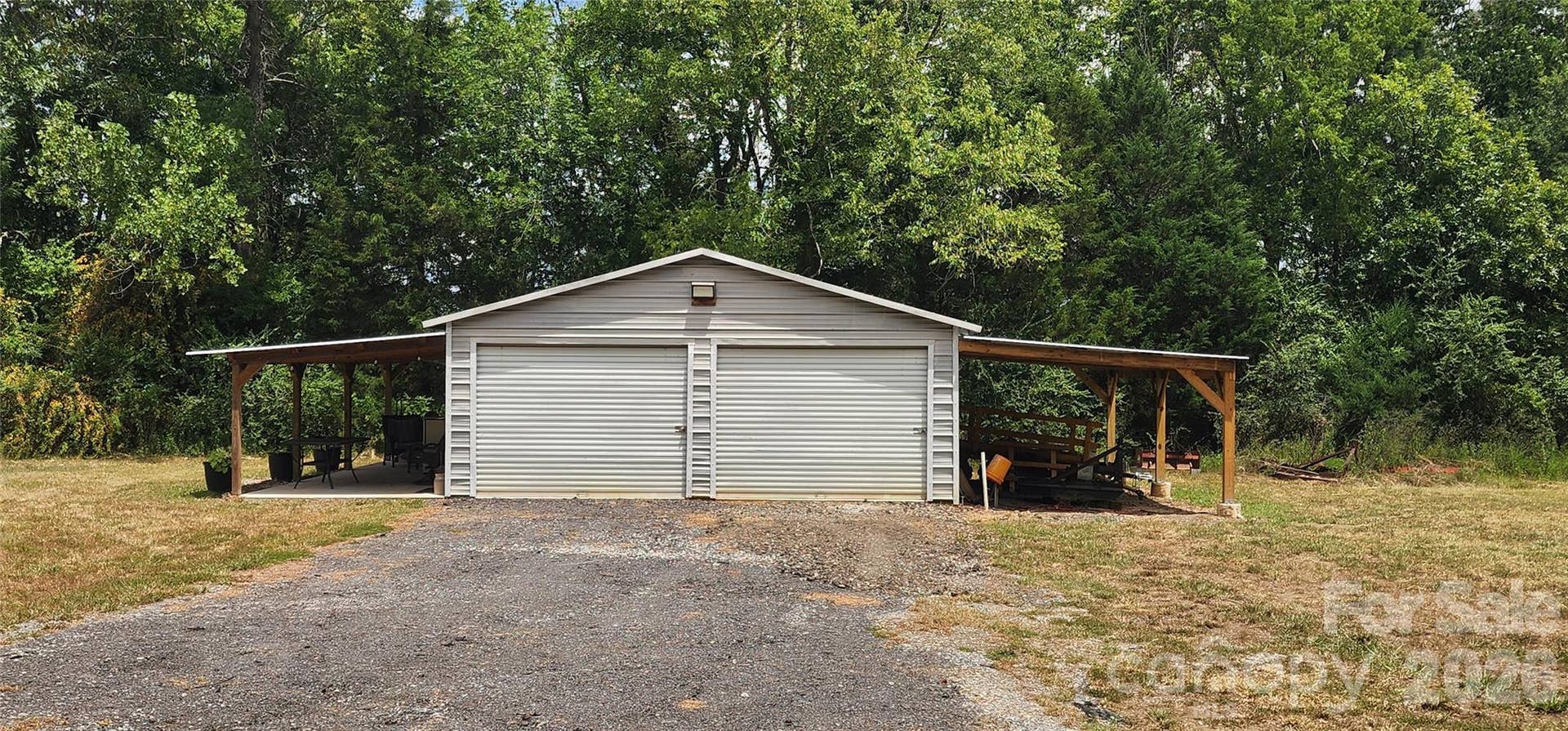2597 Phil Grant Road, Rock Hill, SC 29730 front view of garage/shop