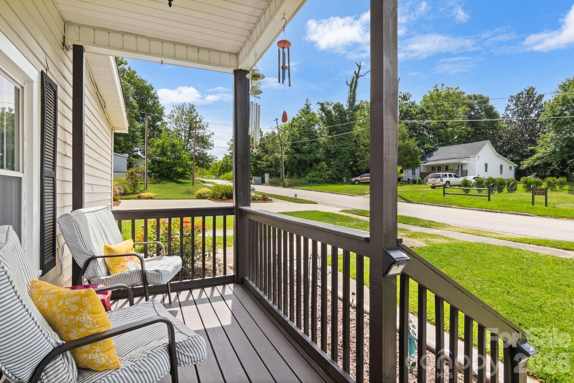 108 Richland Street, Clover, SC 29710 Front porch relaxation