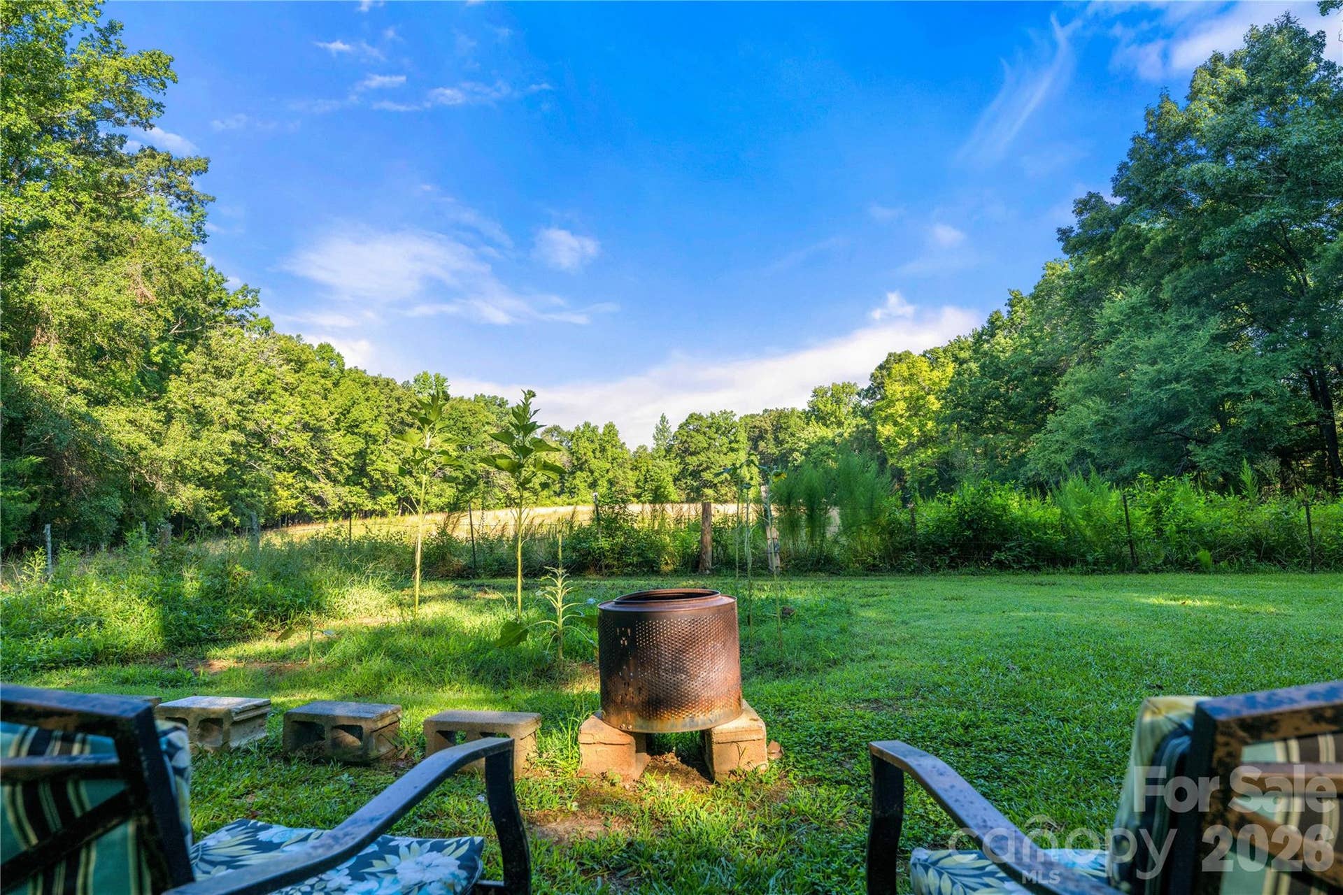 751 Church Road, Rock Hill, SC 29730 View from back yard