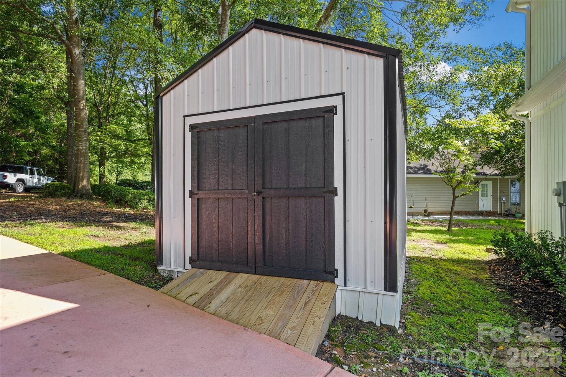One of many storage sheds