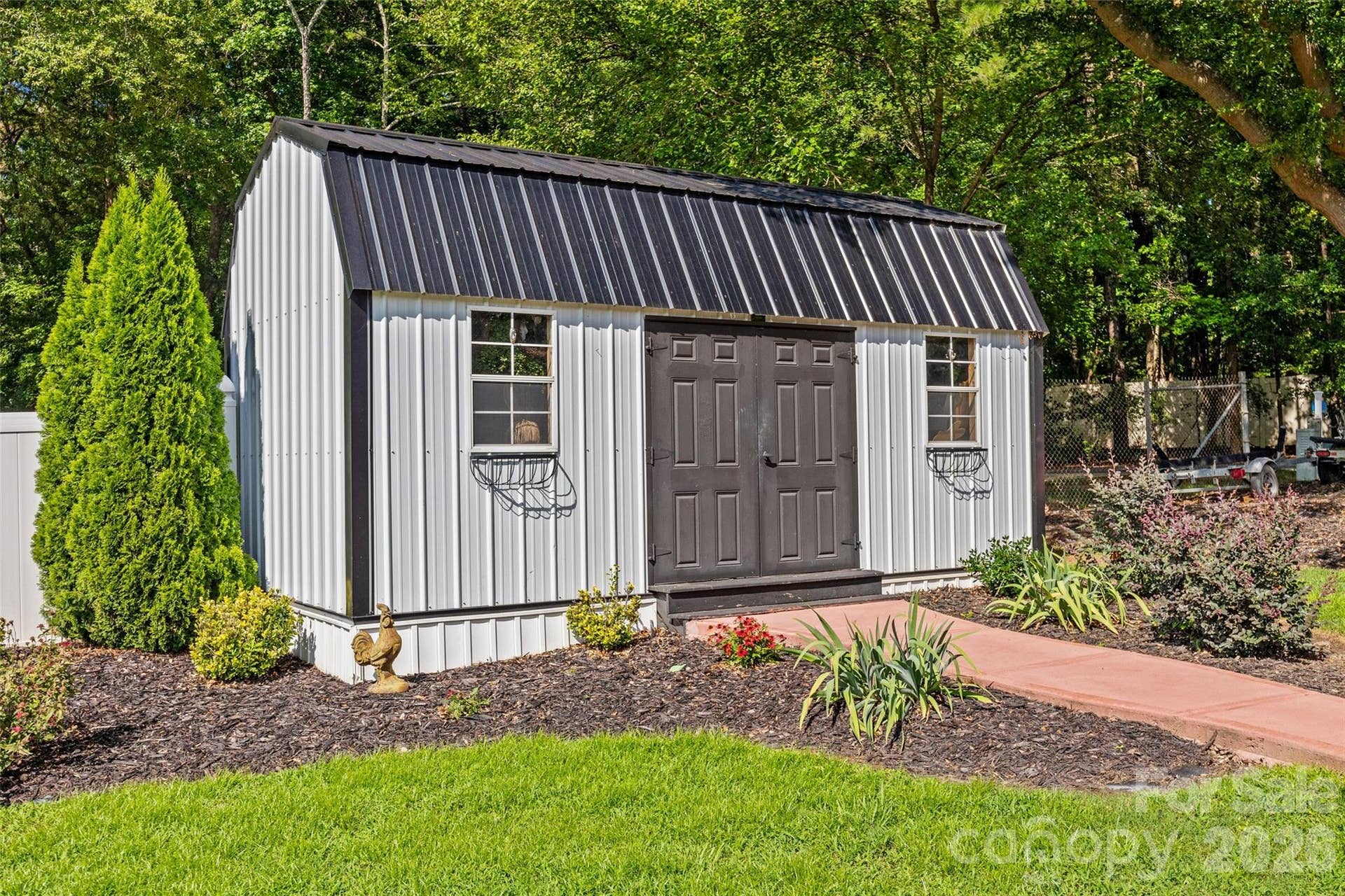 Large storage shed
