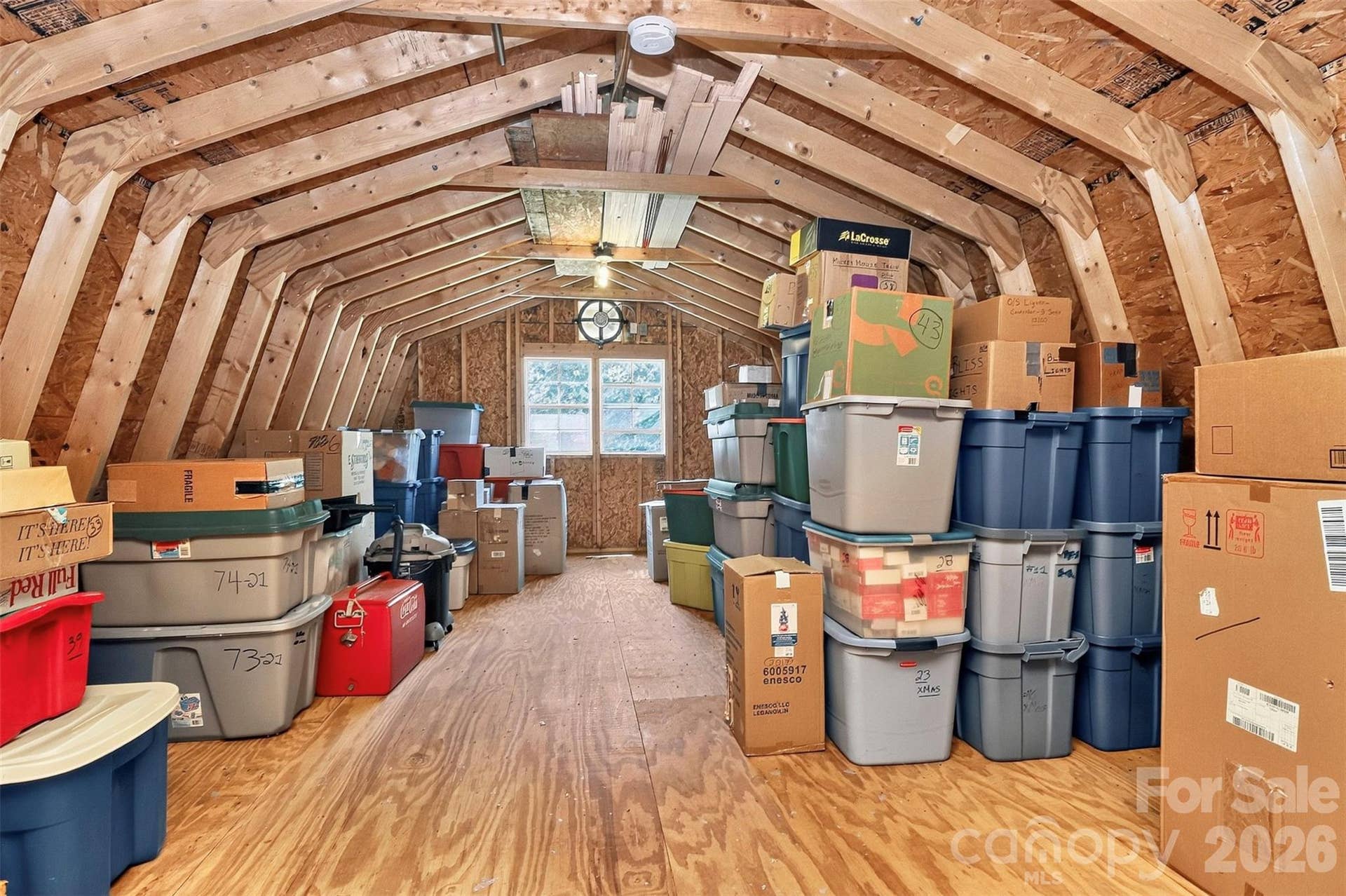 Upstairs in Barn