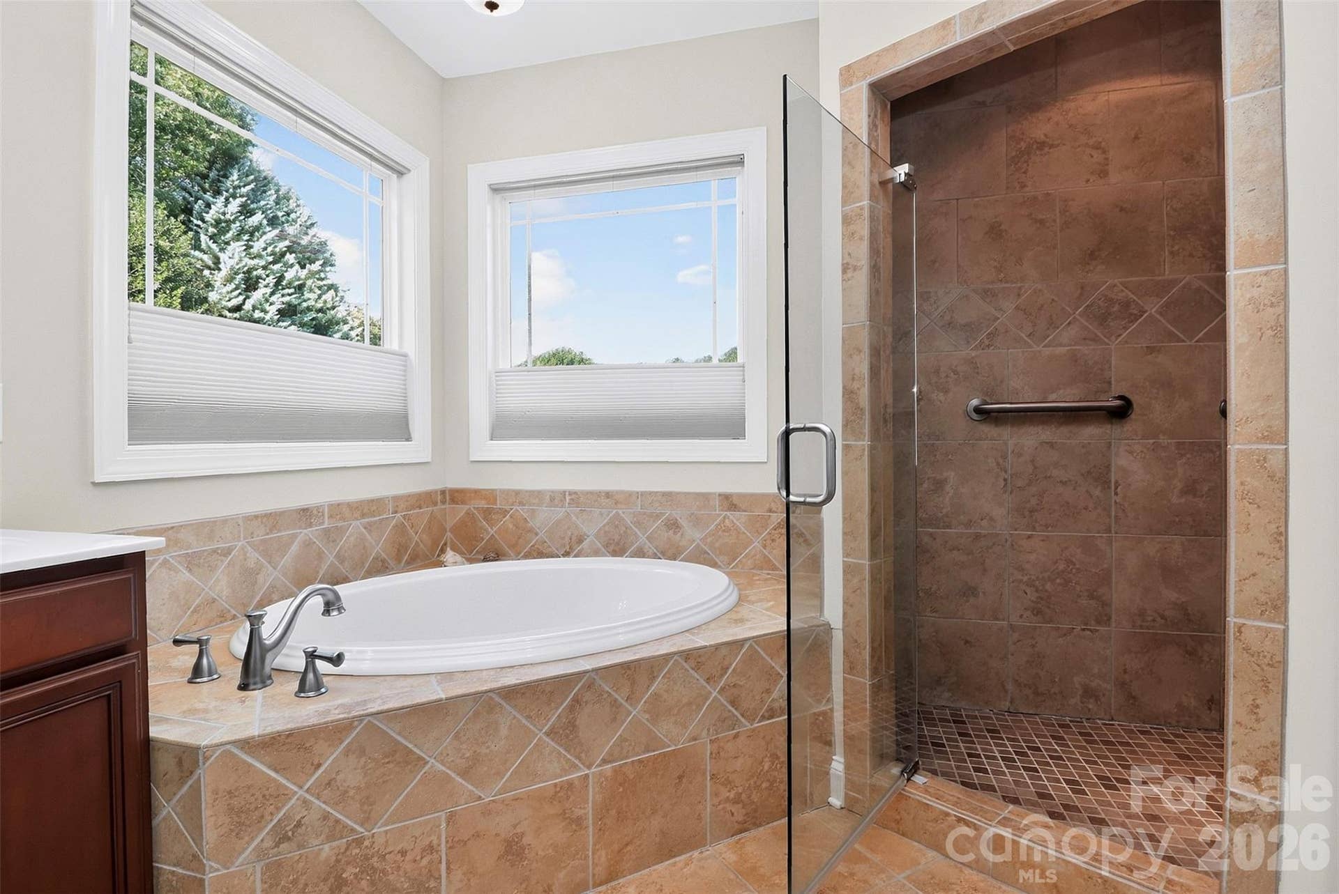 Garden Tub and separate Shower