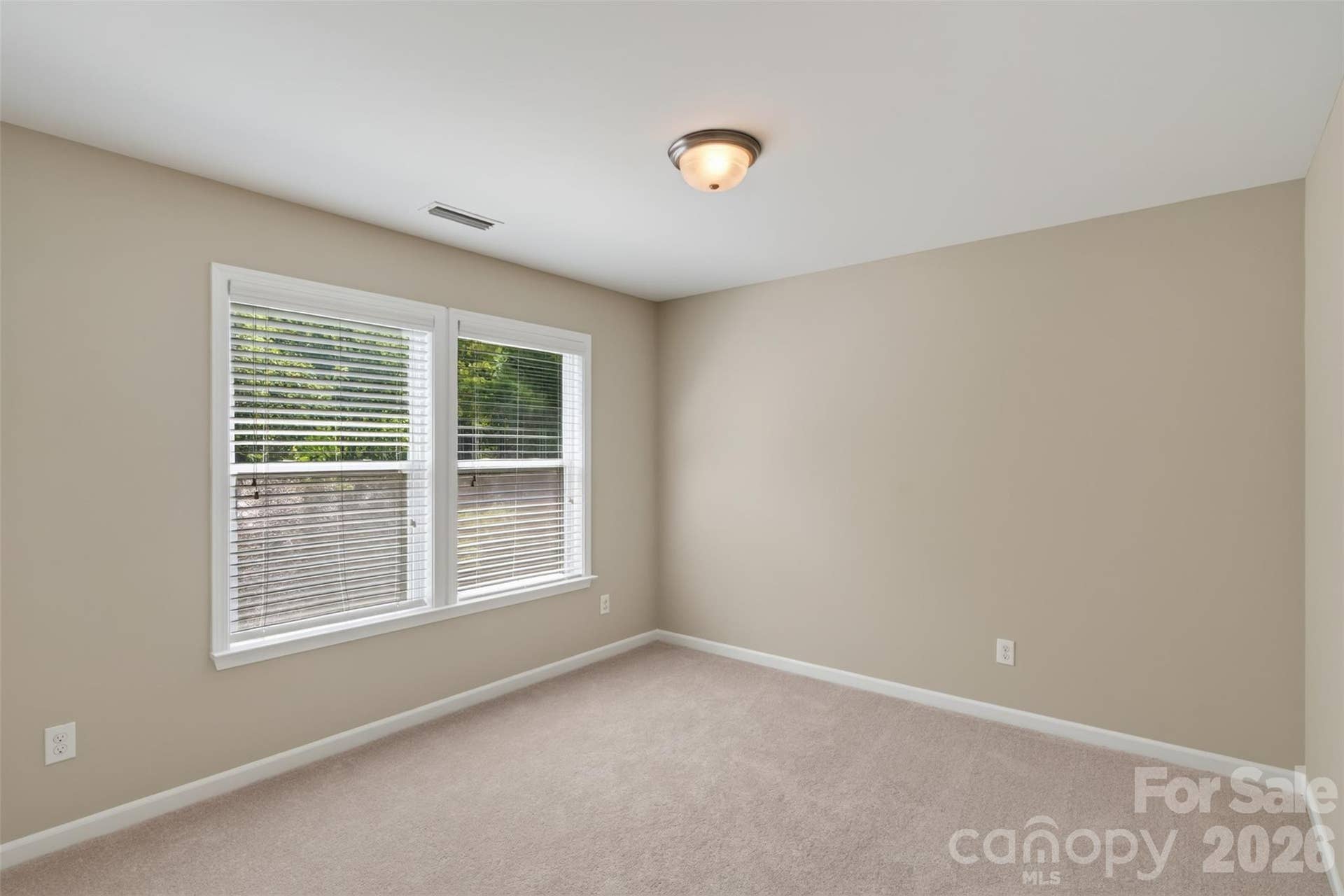 Third bedroom, with a fourth right beside it.