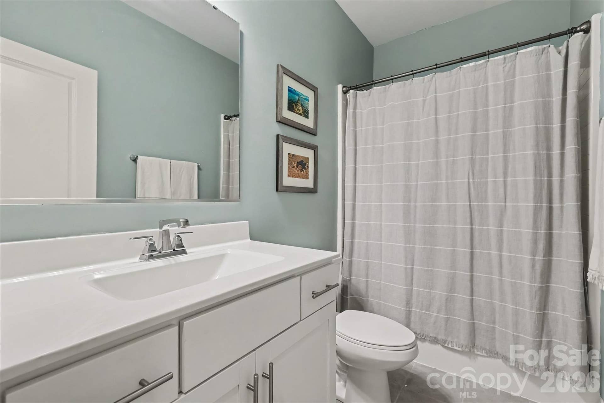 Spare bathroom on main