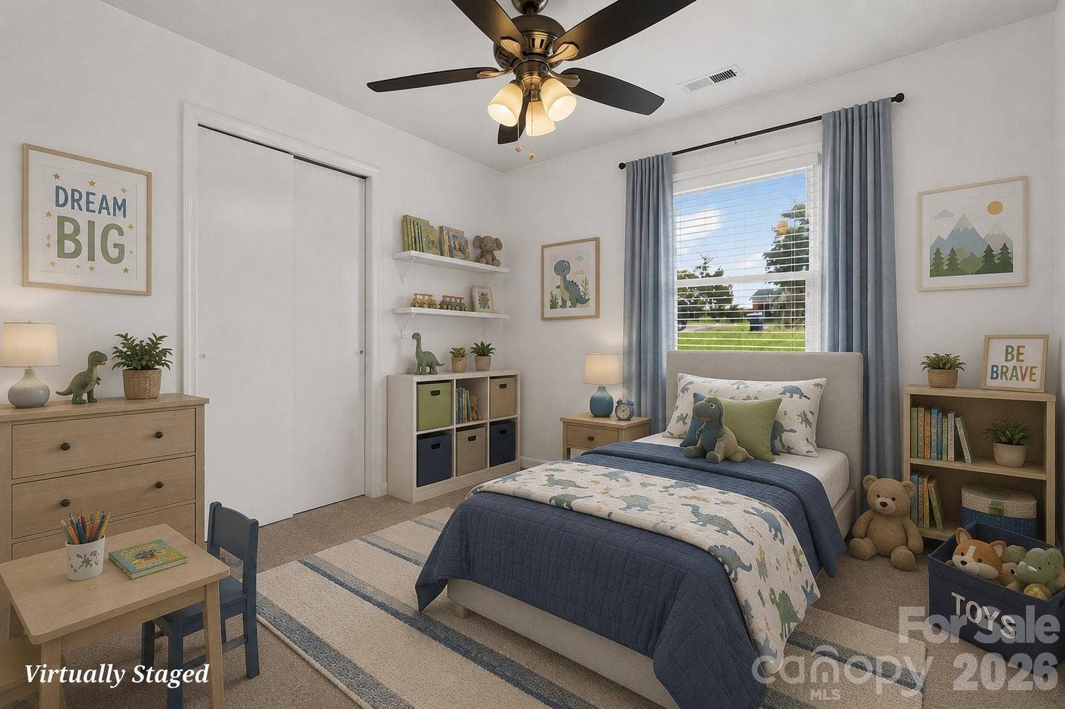 809 Hasty Road, Marshville, NC 28103 Bedroom Three Virtually Staged