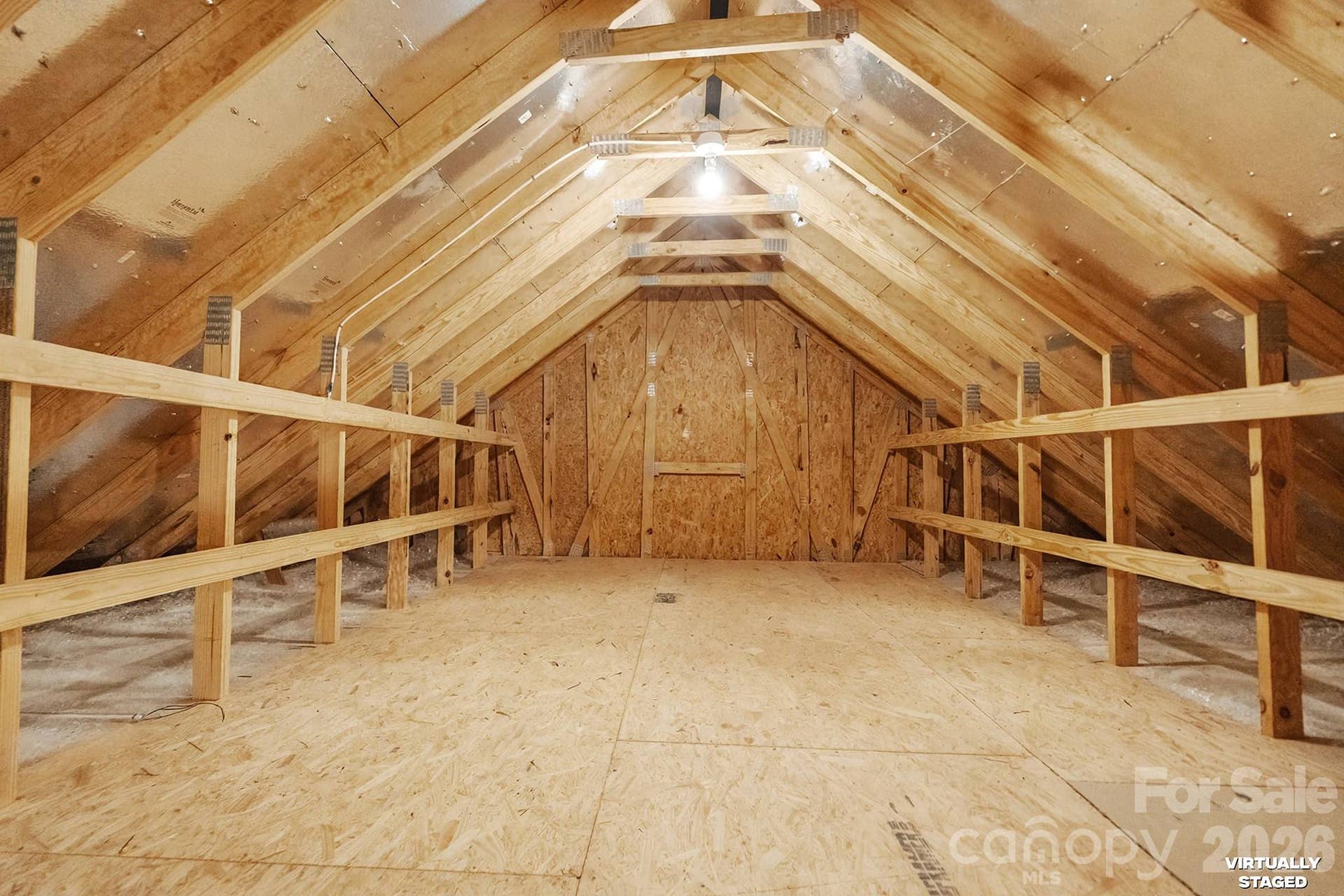 1018 Kirby Drive, Fort Mill, SC 29715 Walk-up Attic Storage. Accessible from the Garage.