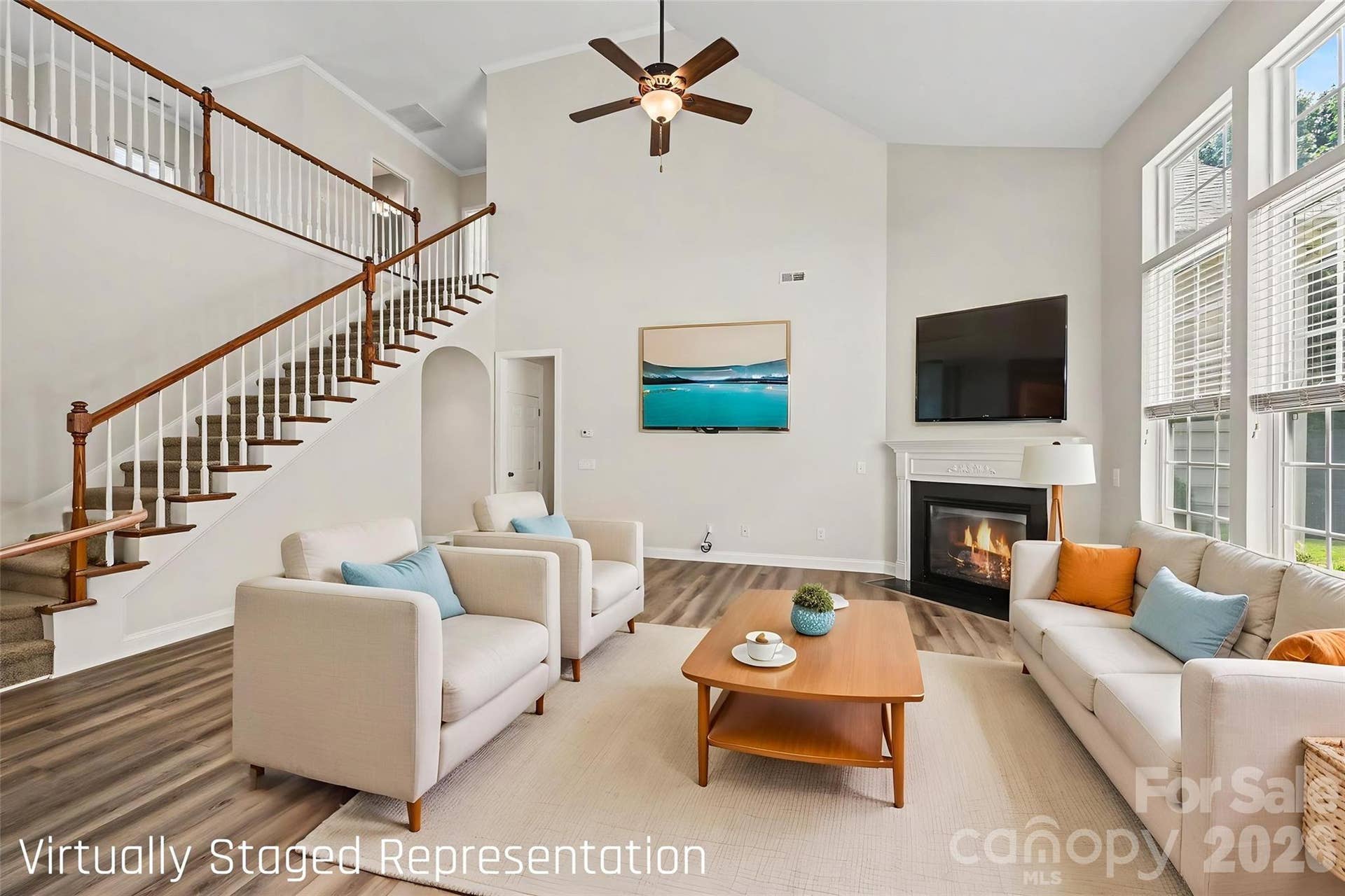Living Room *Virtually Staged*