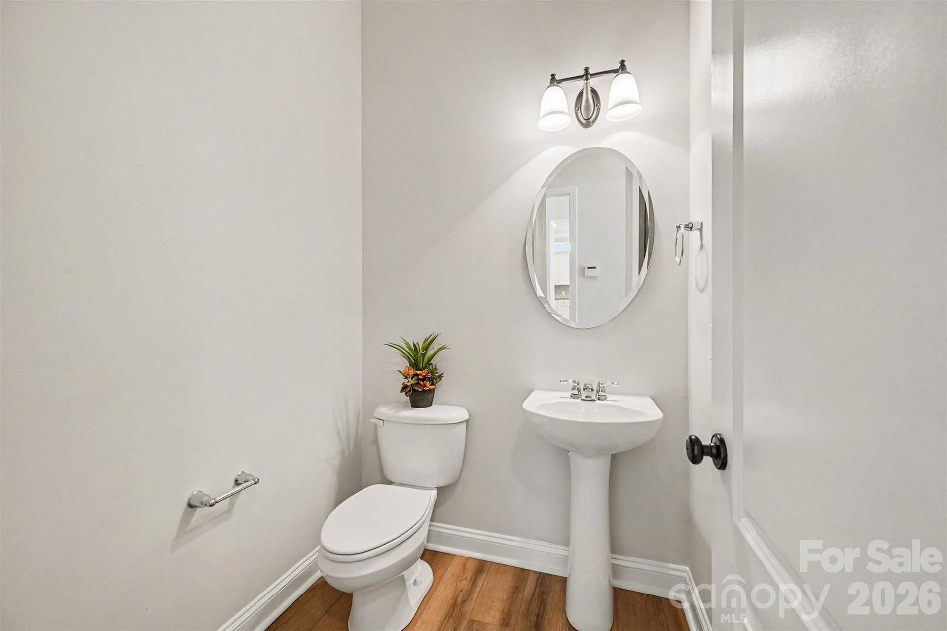 Main level half bath