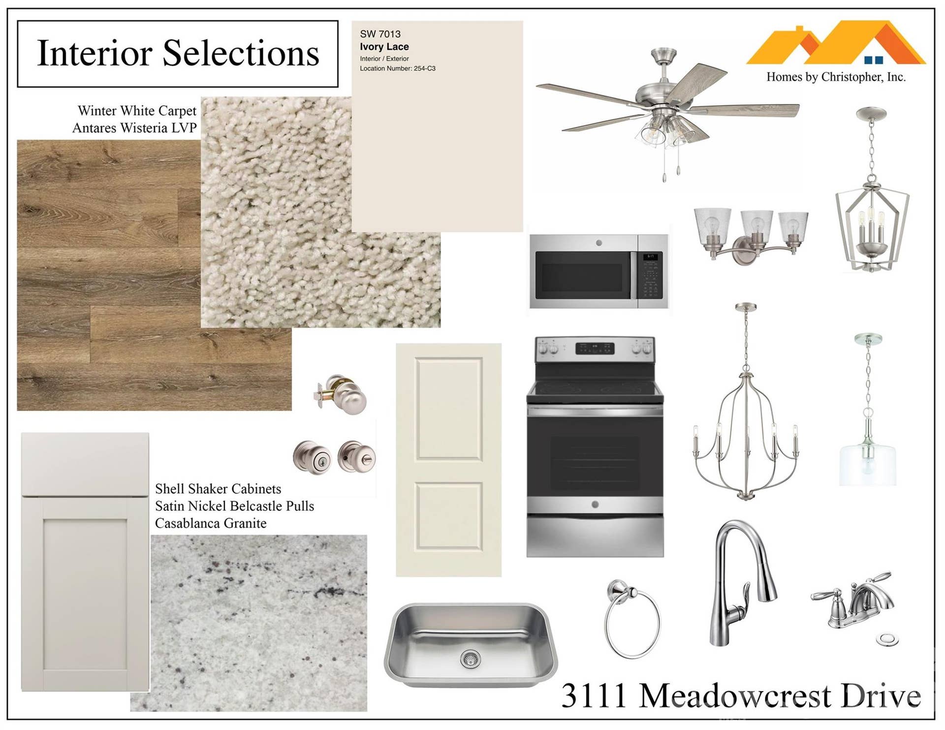 3111 Meadowcrest Drive, Clover, SC 29710 Interior Selections