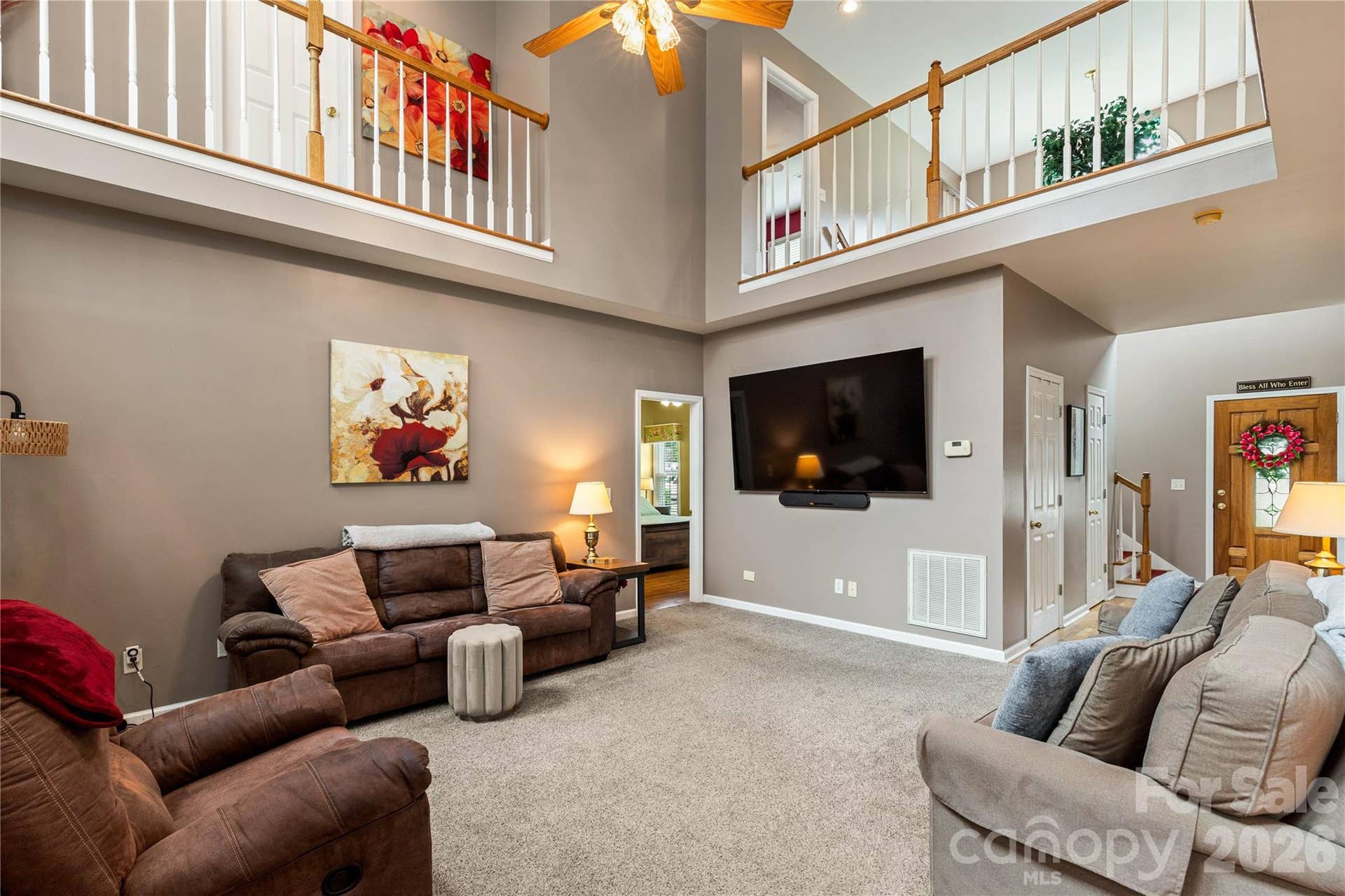 901 Clover Park Drive, Clover, SC 29710 Two-Story Living Room