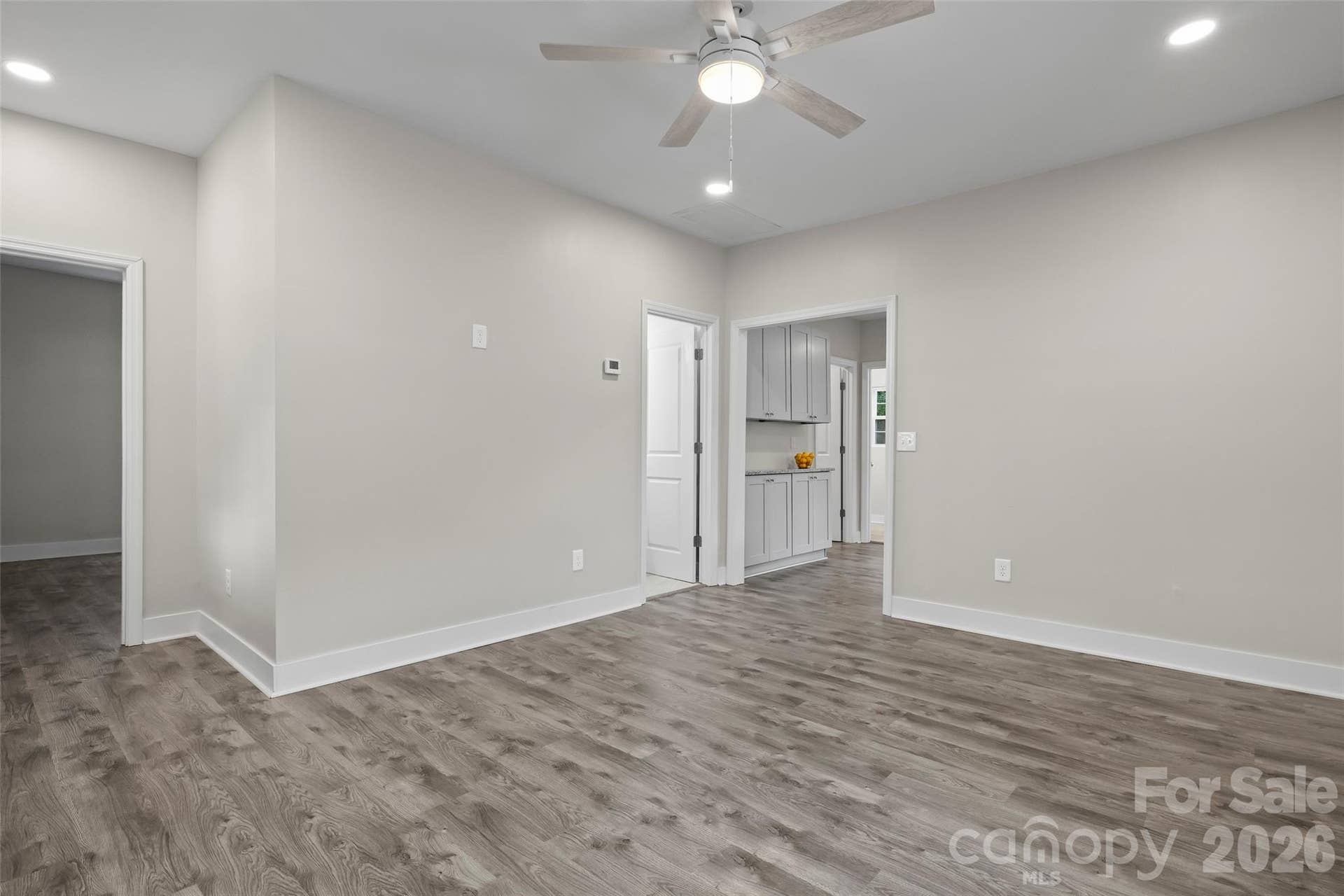 605 Kings Mountain Street, Clover, SC 29710 Living room and entry to kitchen