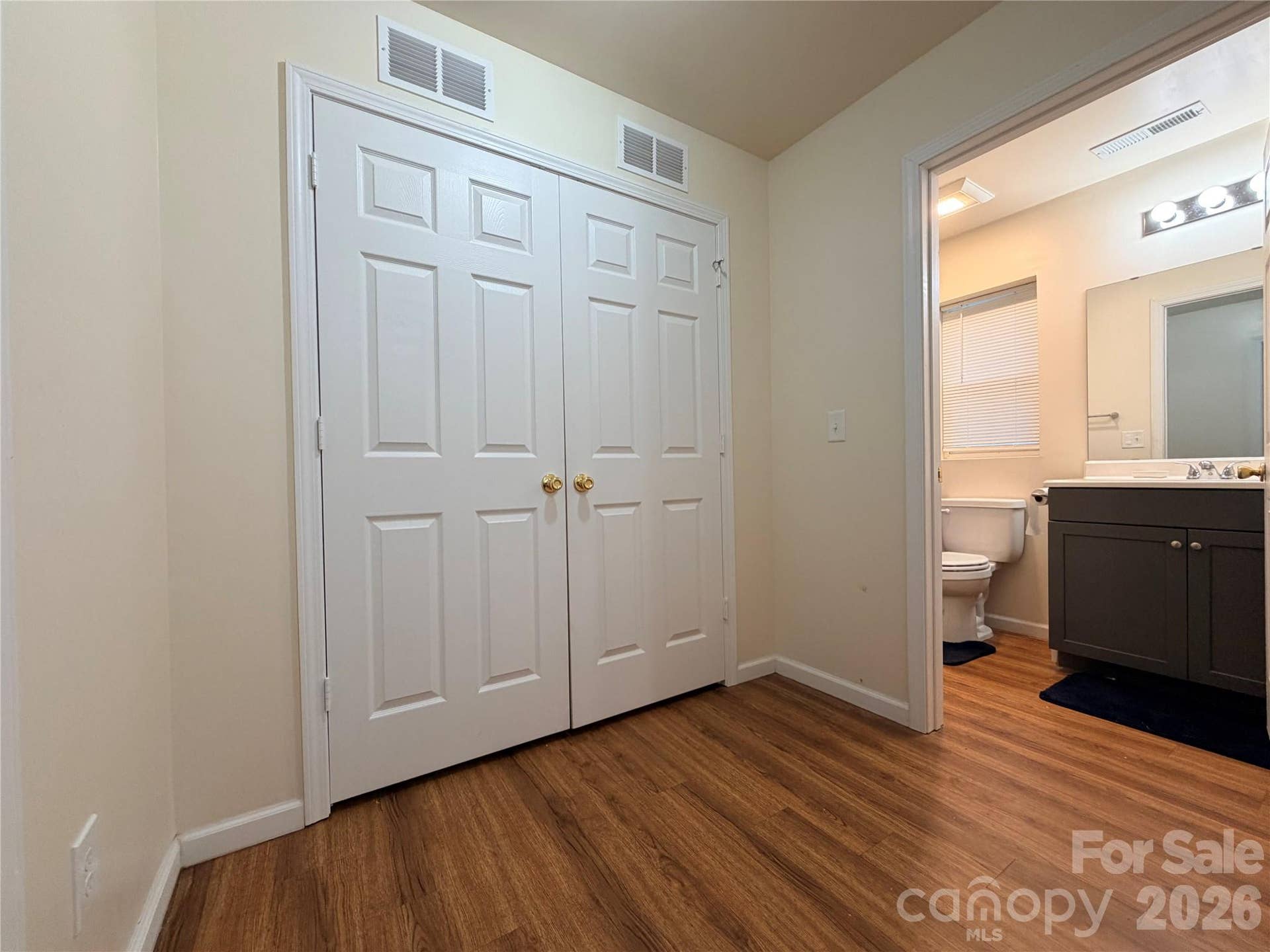 368 E Mills Avenue, Mooresville, NC 28115 Laundry Closet next to upstairs bathroom