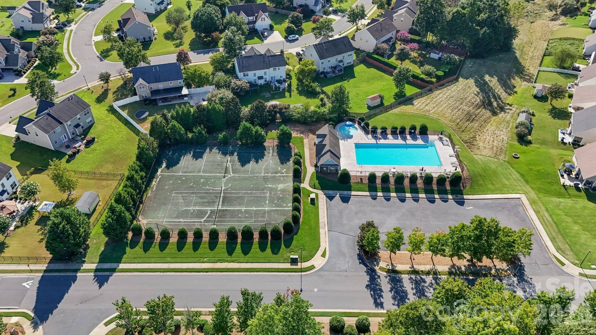 tennis and pool