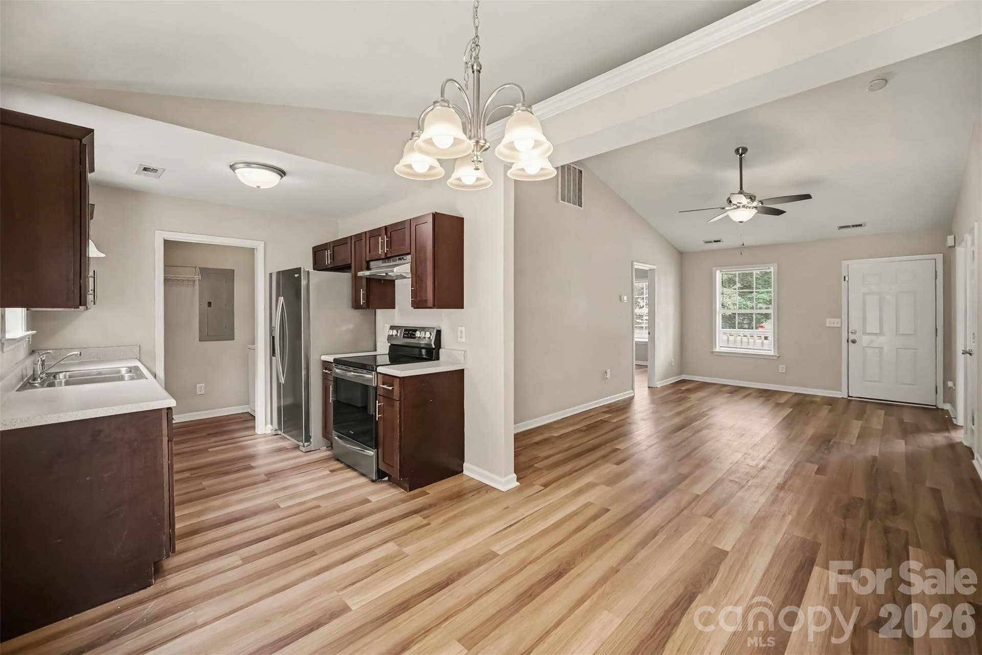 1356 Copper Creek Lane, Fort Mill, SC 29715 Open living kitchen and dining