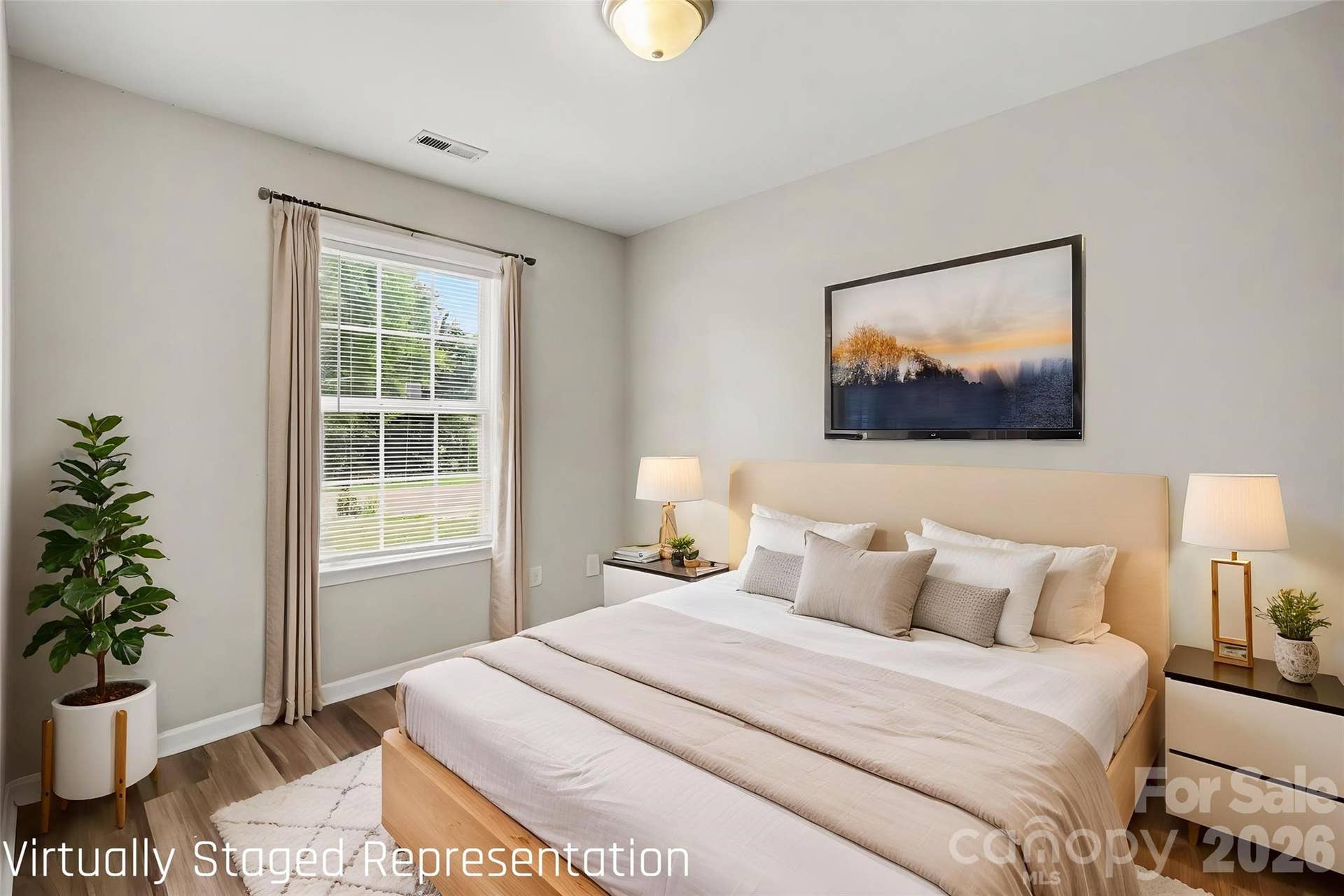 1356 Copper Creek Lane, Fort Mill, SC 29715 Bedroom 2 *Virtually Staged*