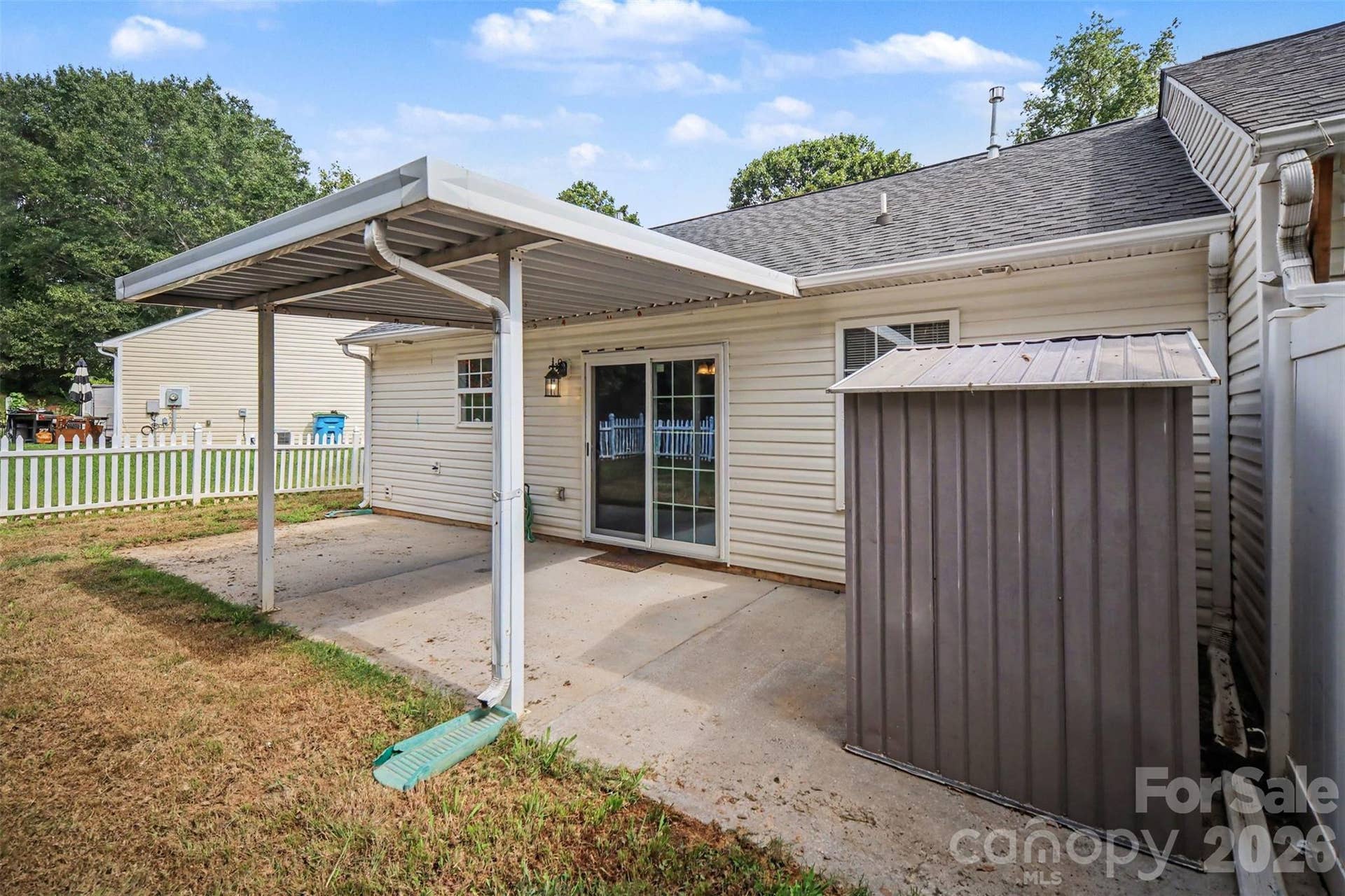 1356 Copper Creek Lane, Fort Mill, SC 29715 Back patio