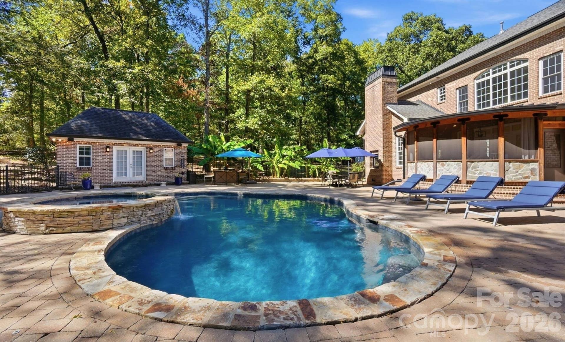 Saltwater Pool with Jacuzzi
