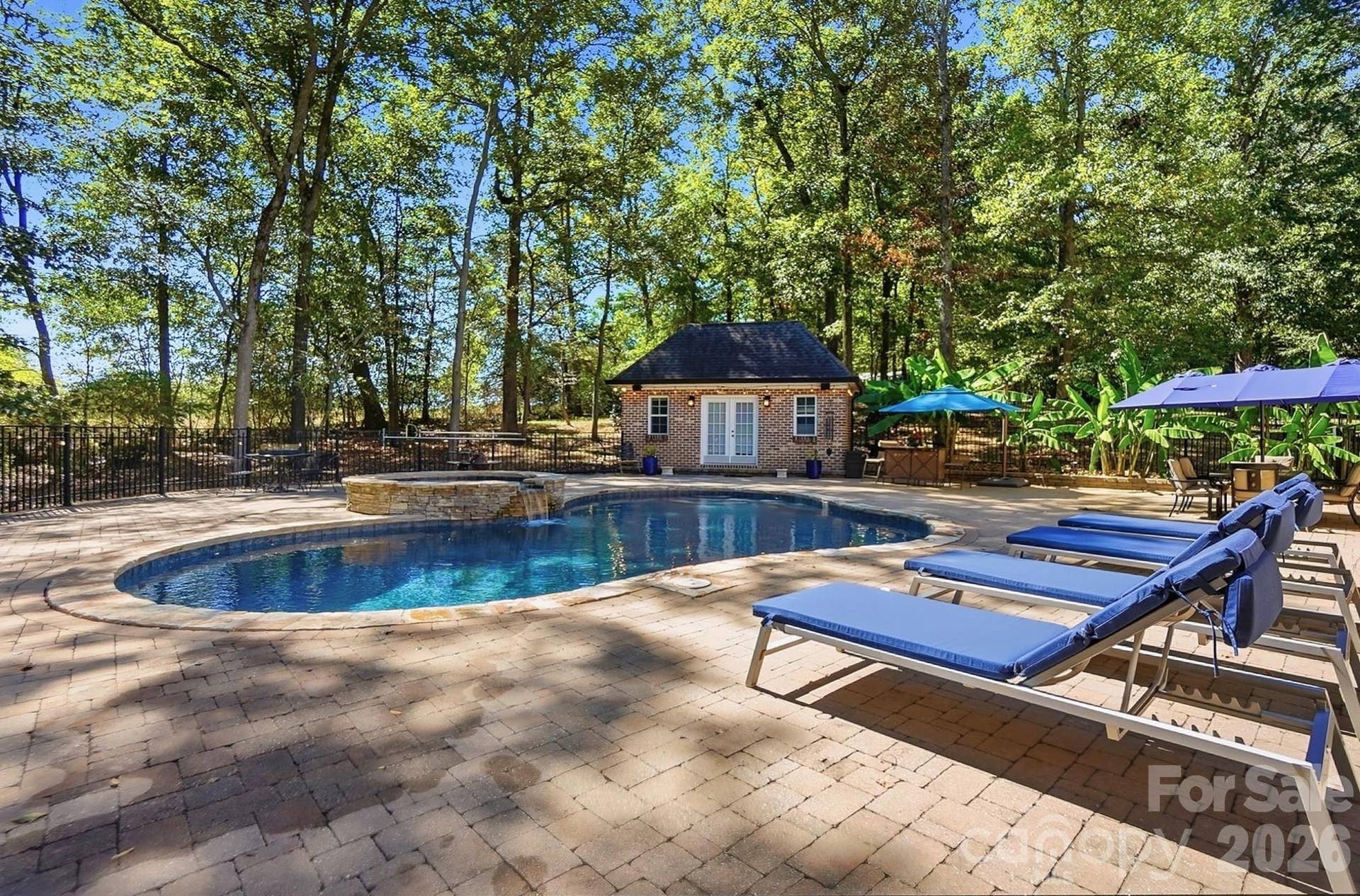 Saltwater Pool with Jacuzzi