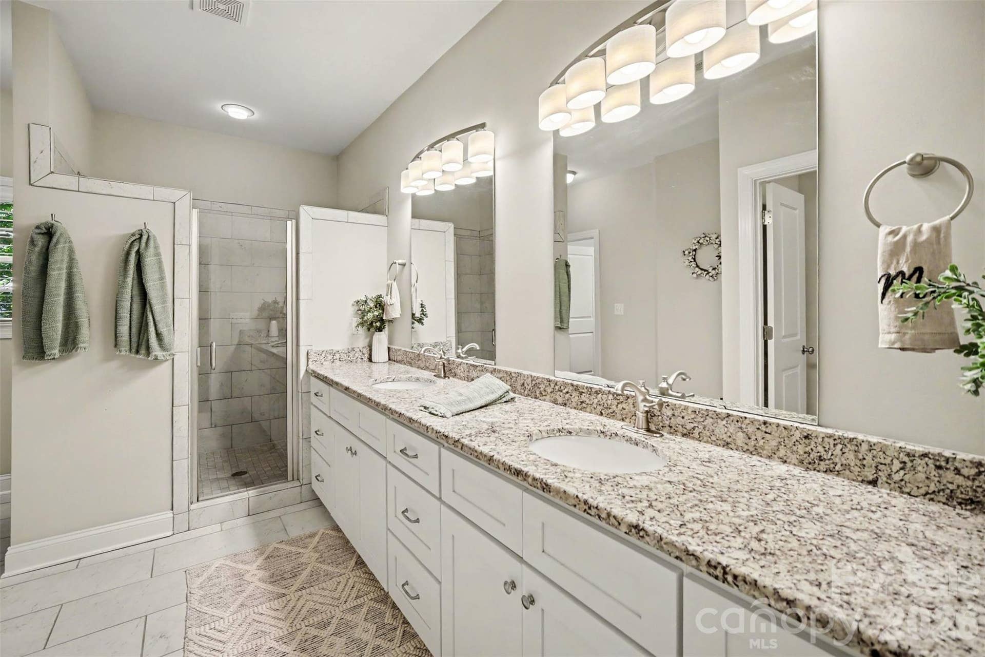 Primary bathroom.
