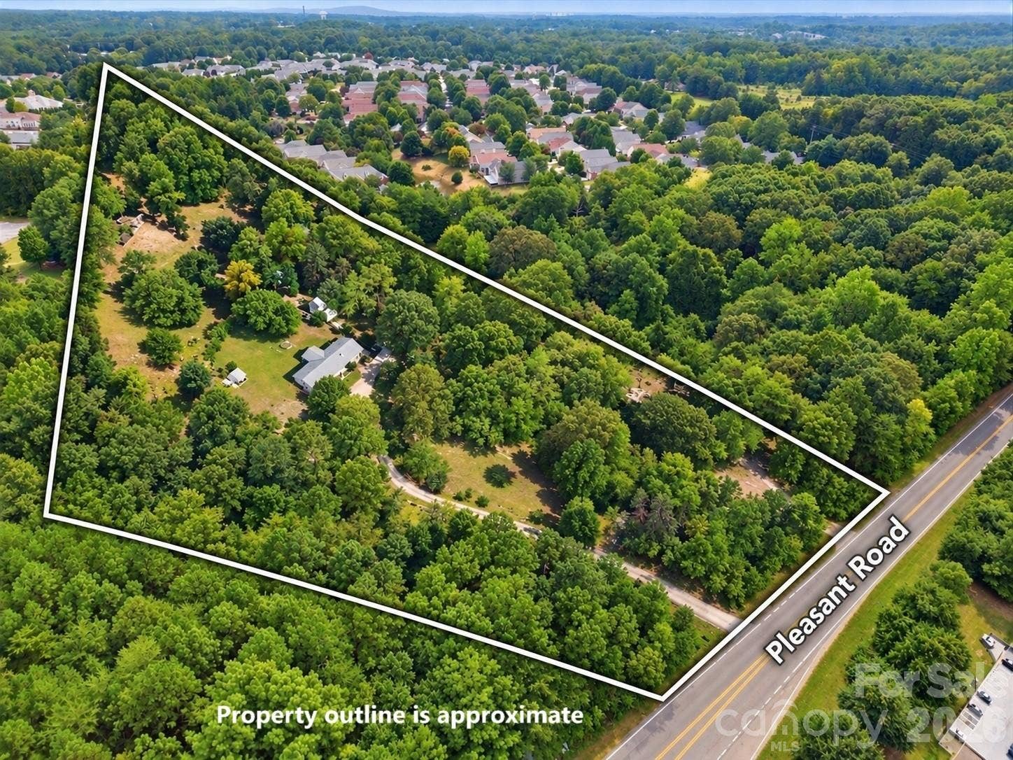 2625/2655 Pleasant Road, Fort Mill, SC 29715 Property outline is approximate