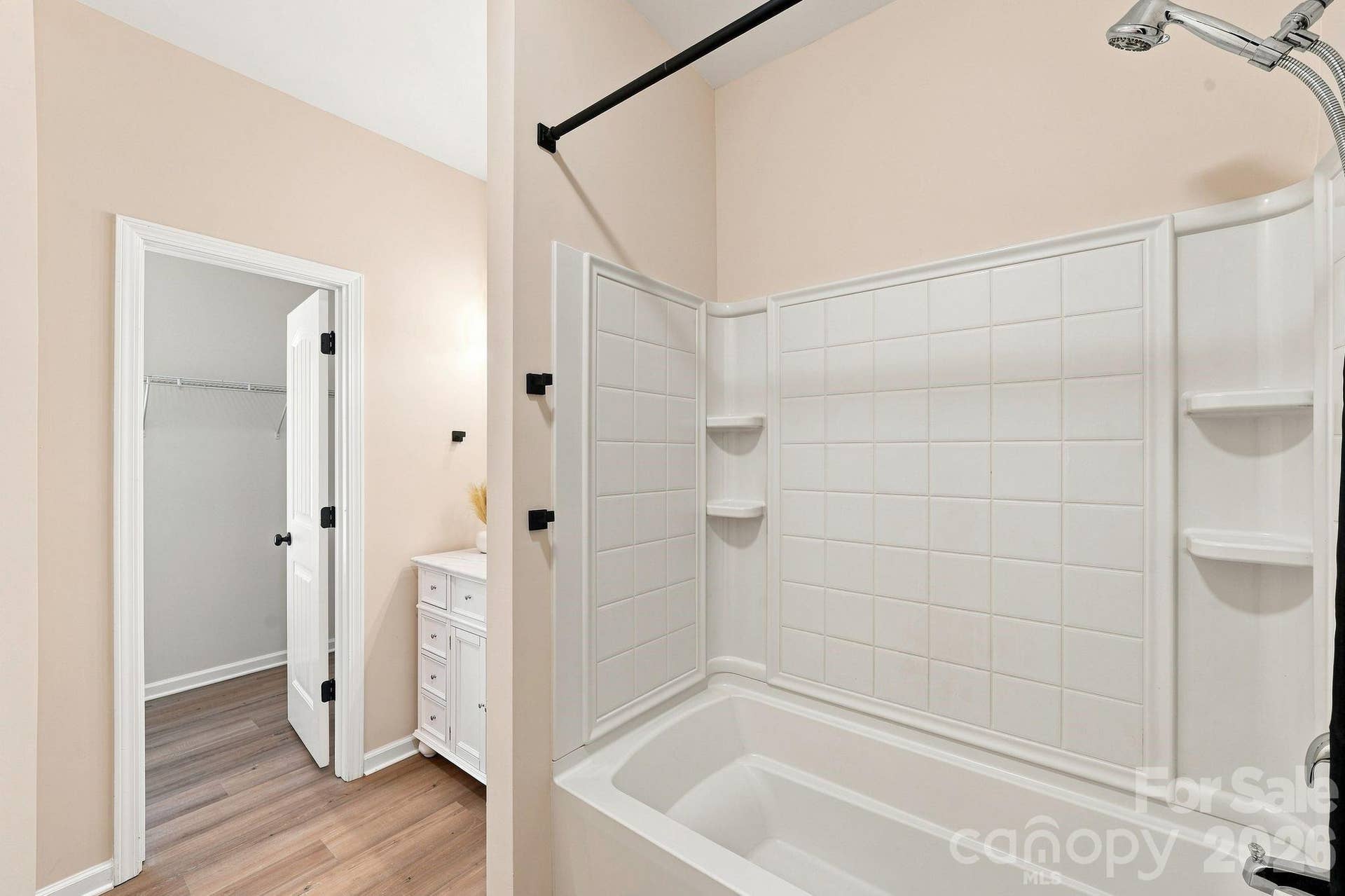Primary bathroom down stairs