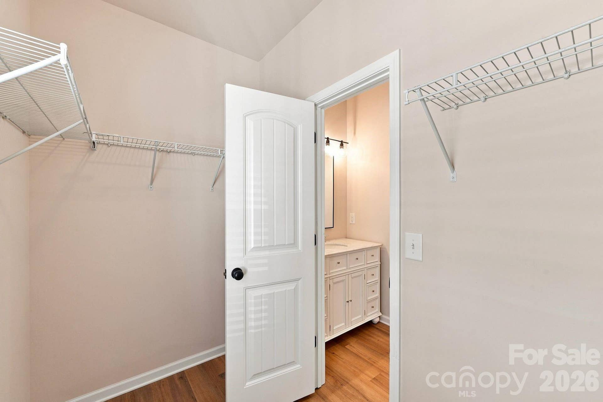 primary walk in closet