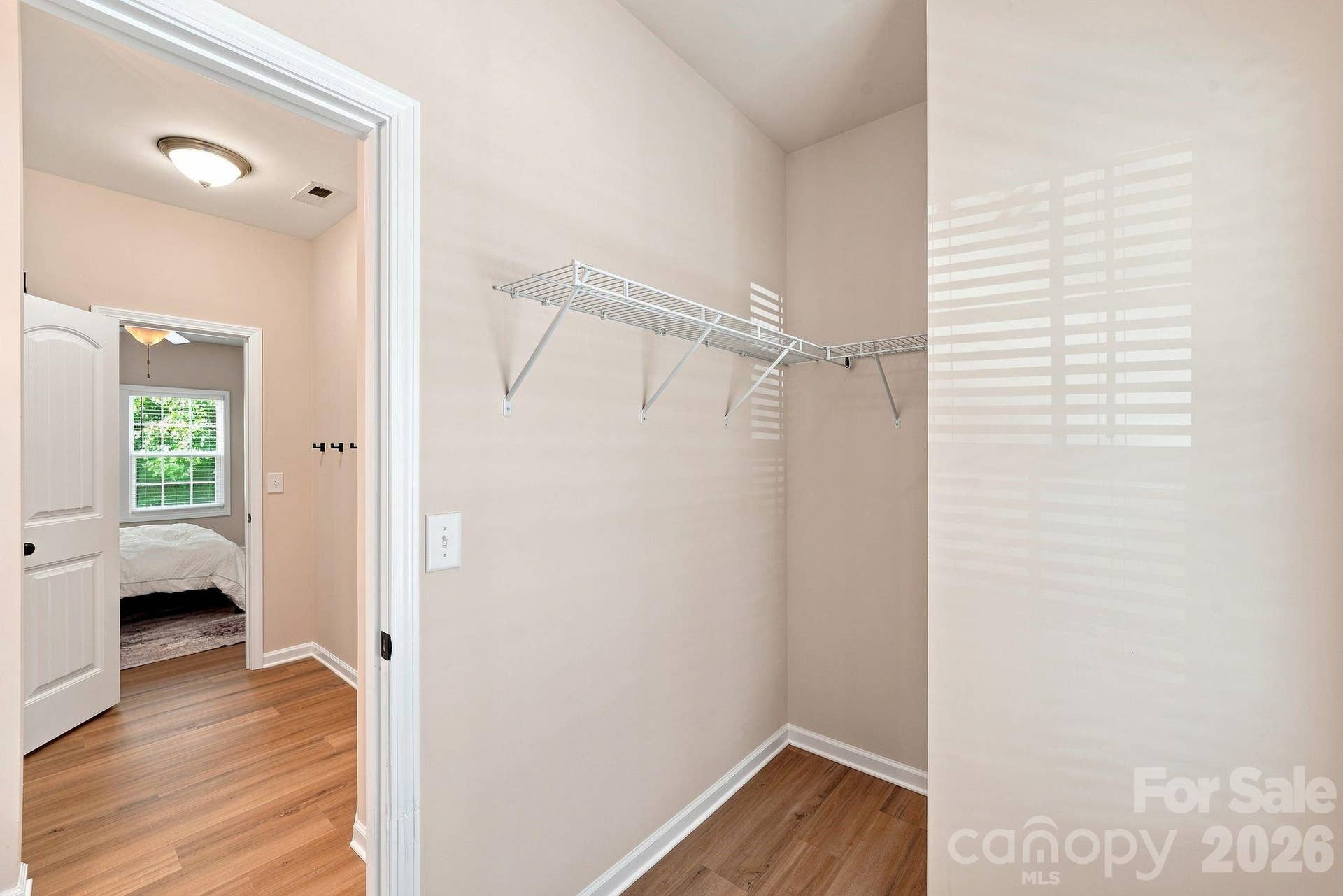 primary walk in closet